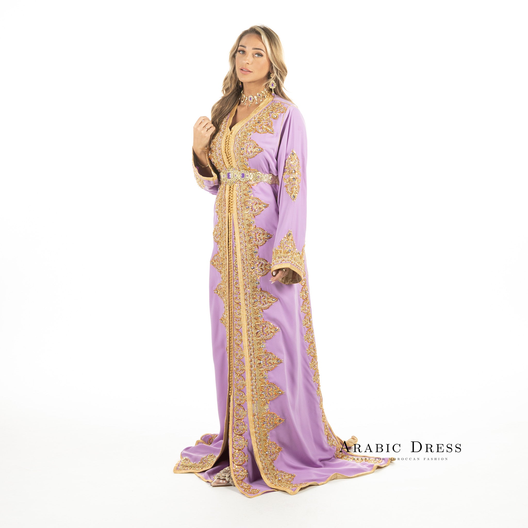 Caftan Nasima Thistle
