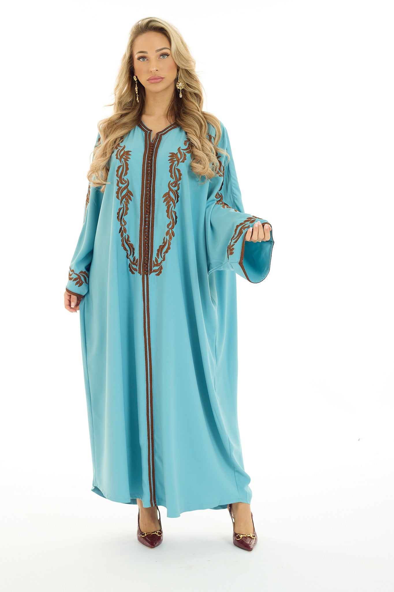 Caftan Bouchra Blue