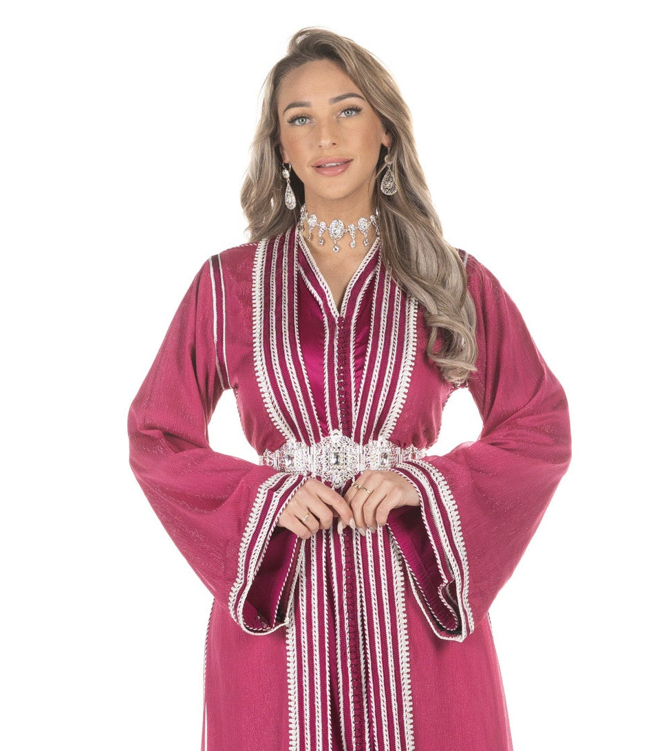 Caftan Hiba Magenta