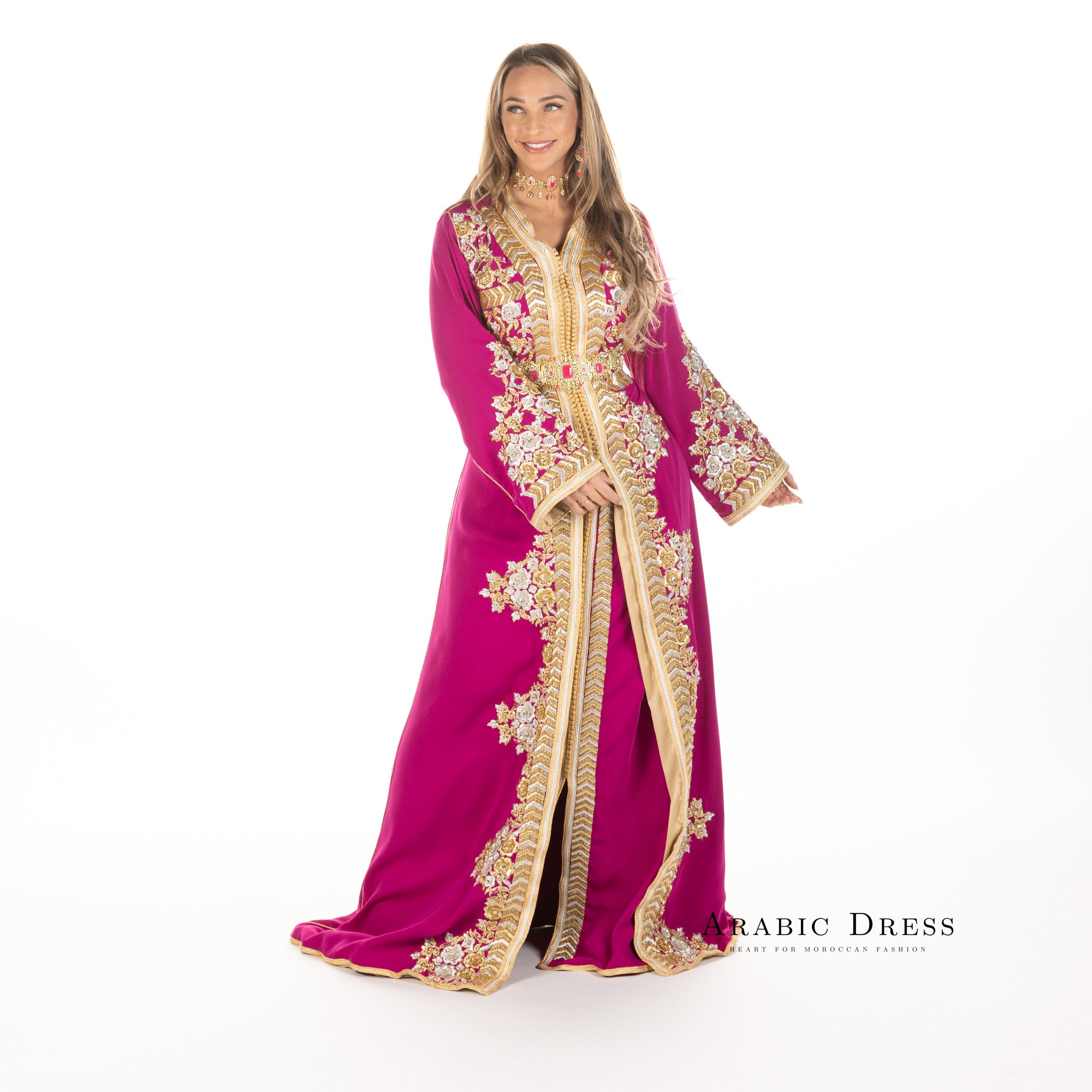 Caftan Nisa Magenta