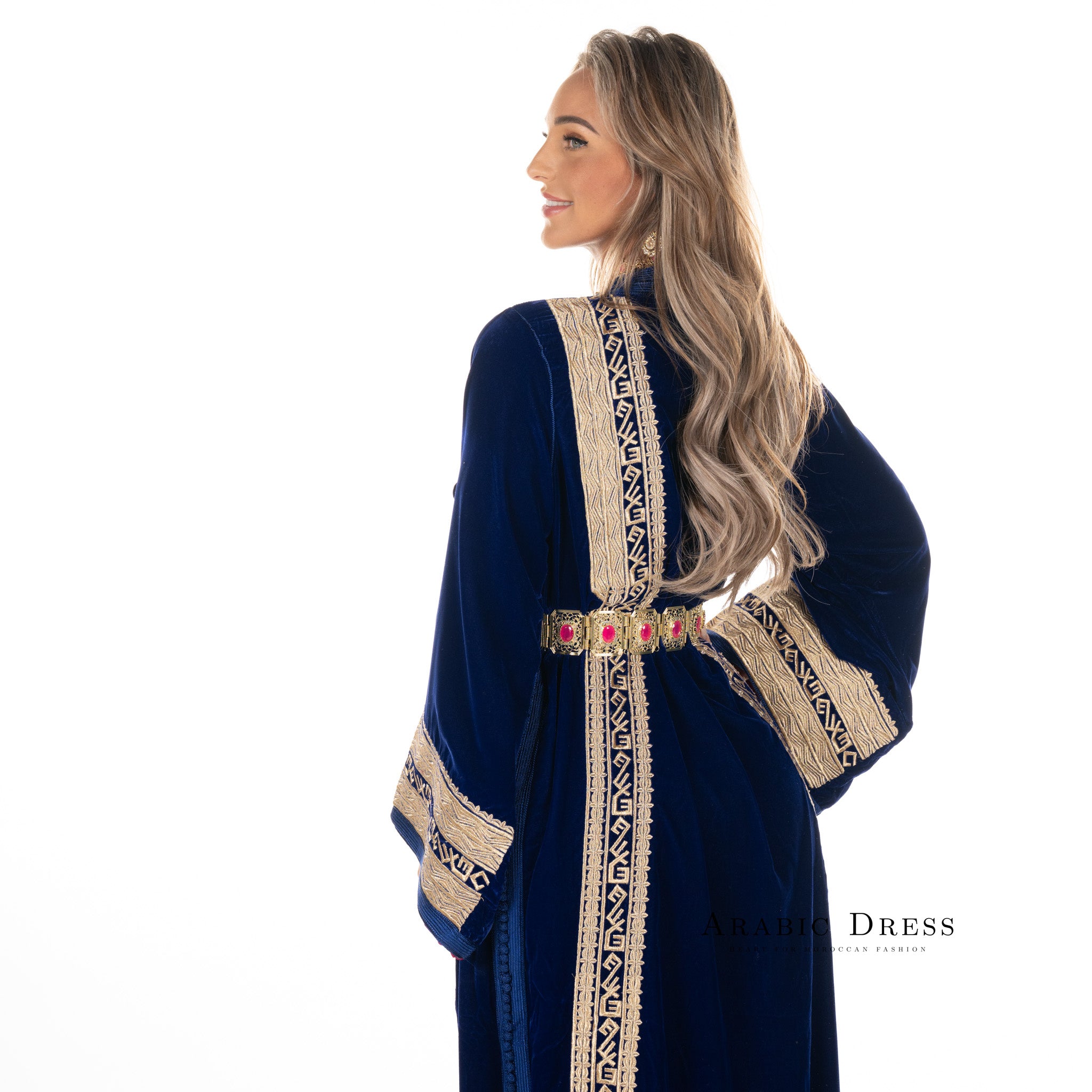 Caftan Romeisa Royalblue