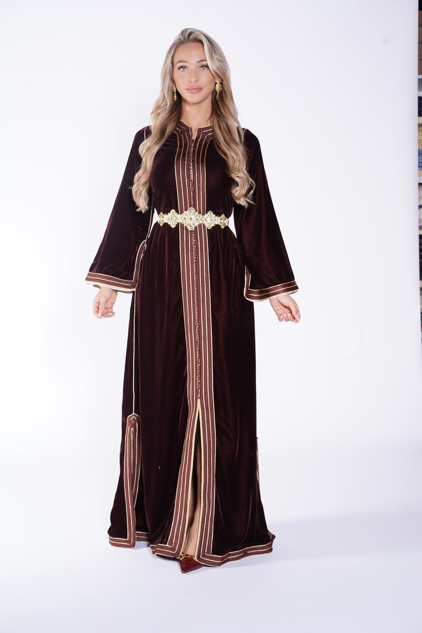 Caftan Farah Brown