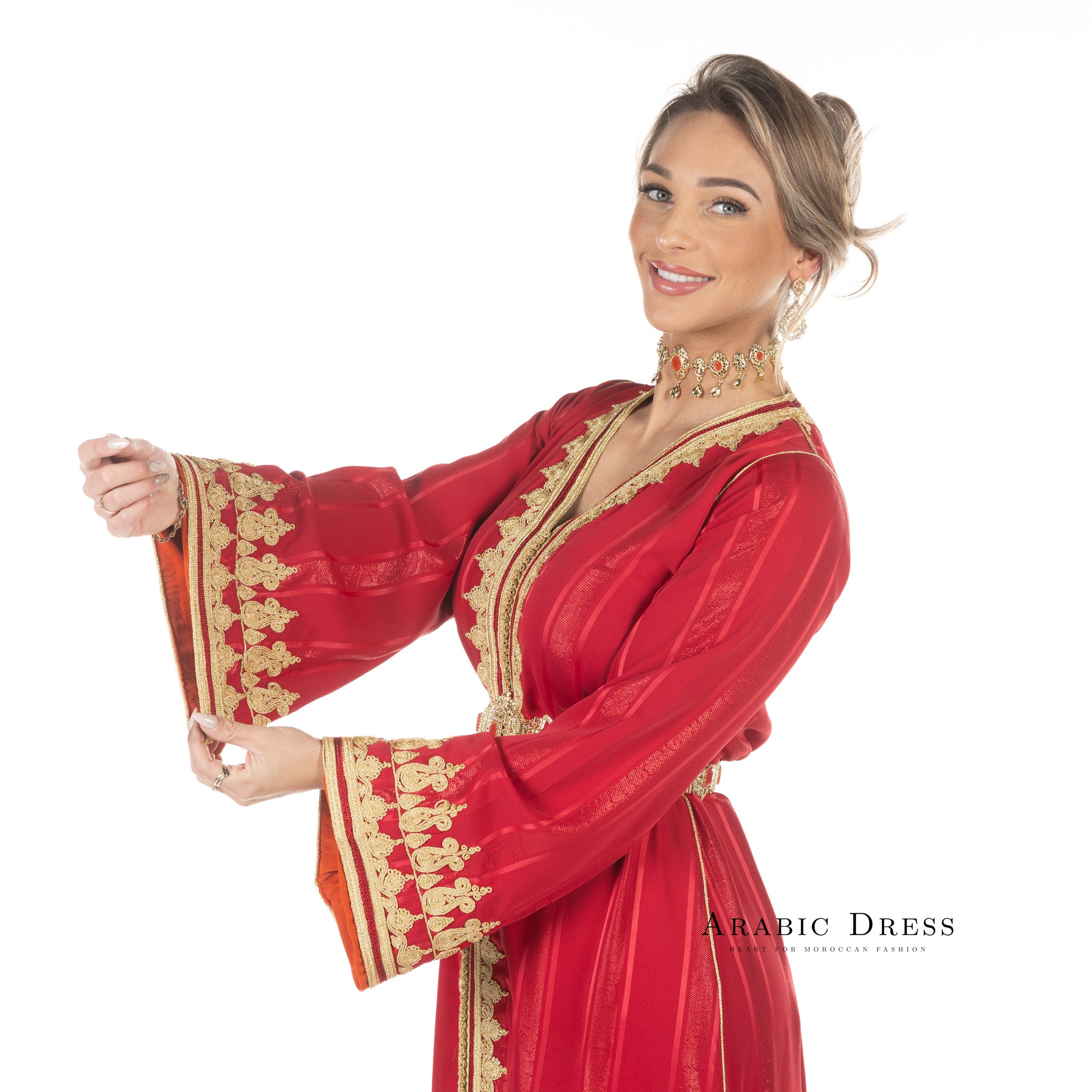Caftan Hidaya Pomegrante