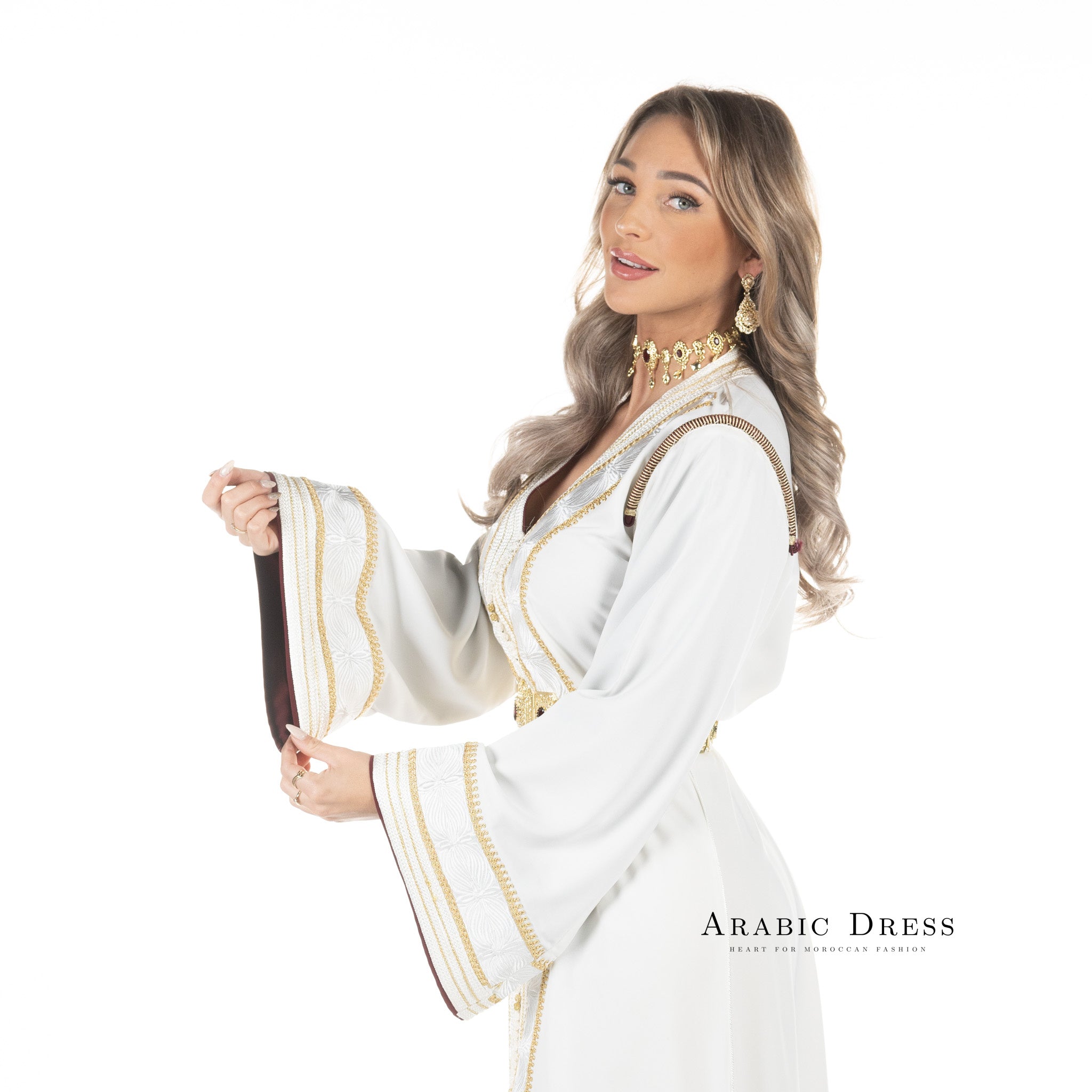 Caftan Camilia Brokenwhite