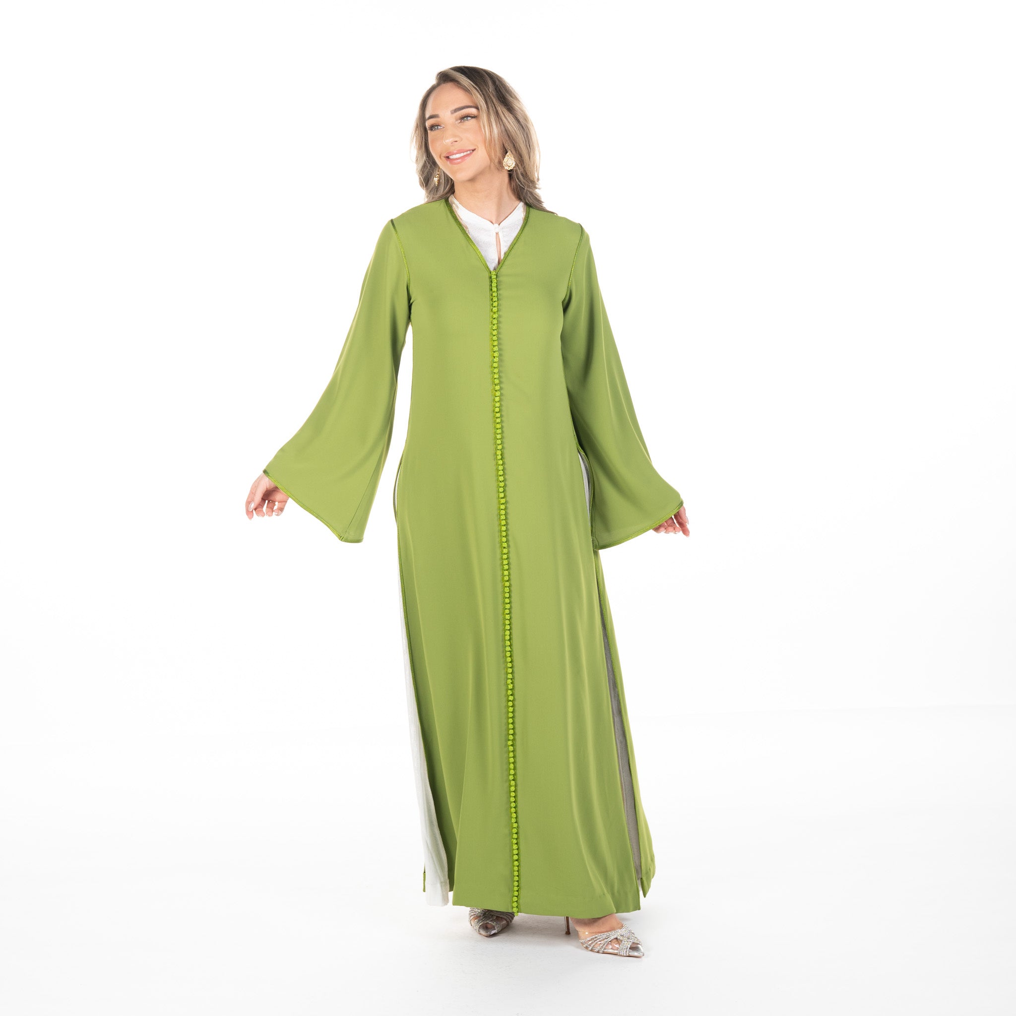 Caftan Nina Olivegreen