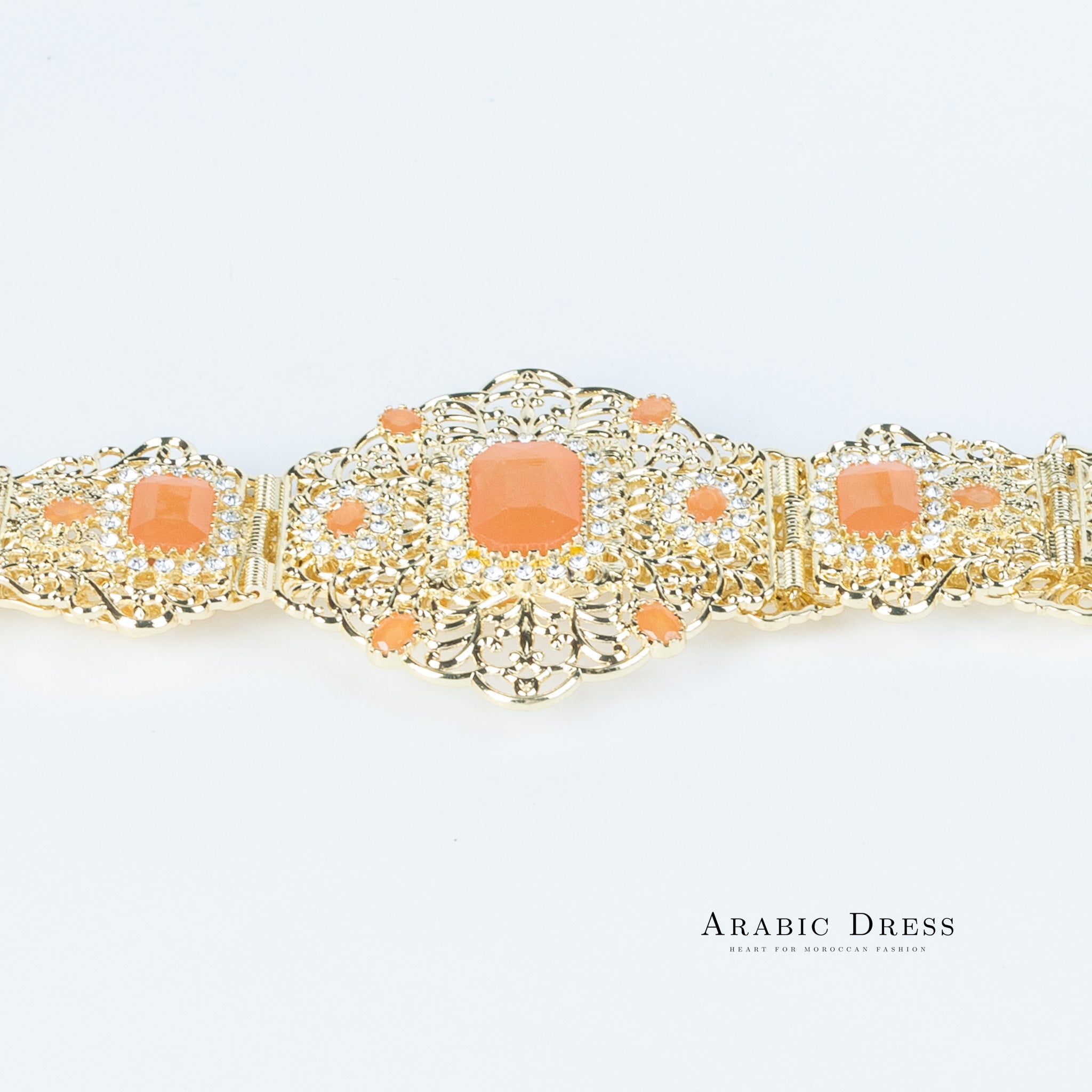 Bora Gold/Salmon Belt