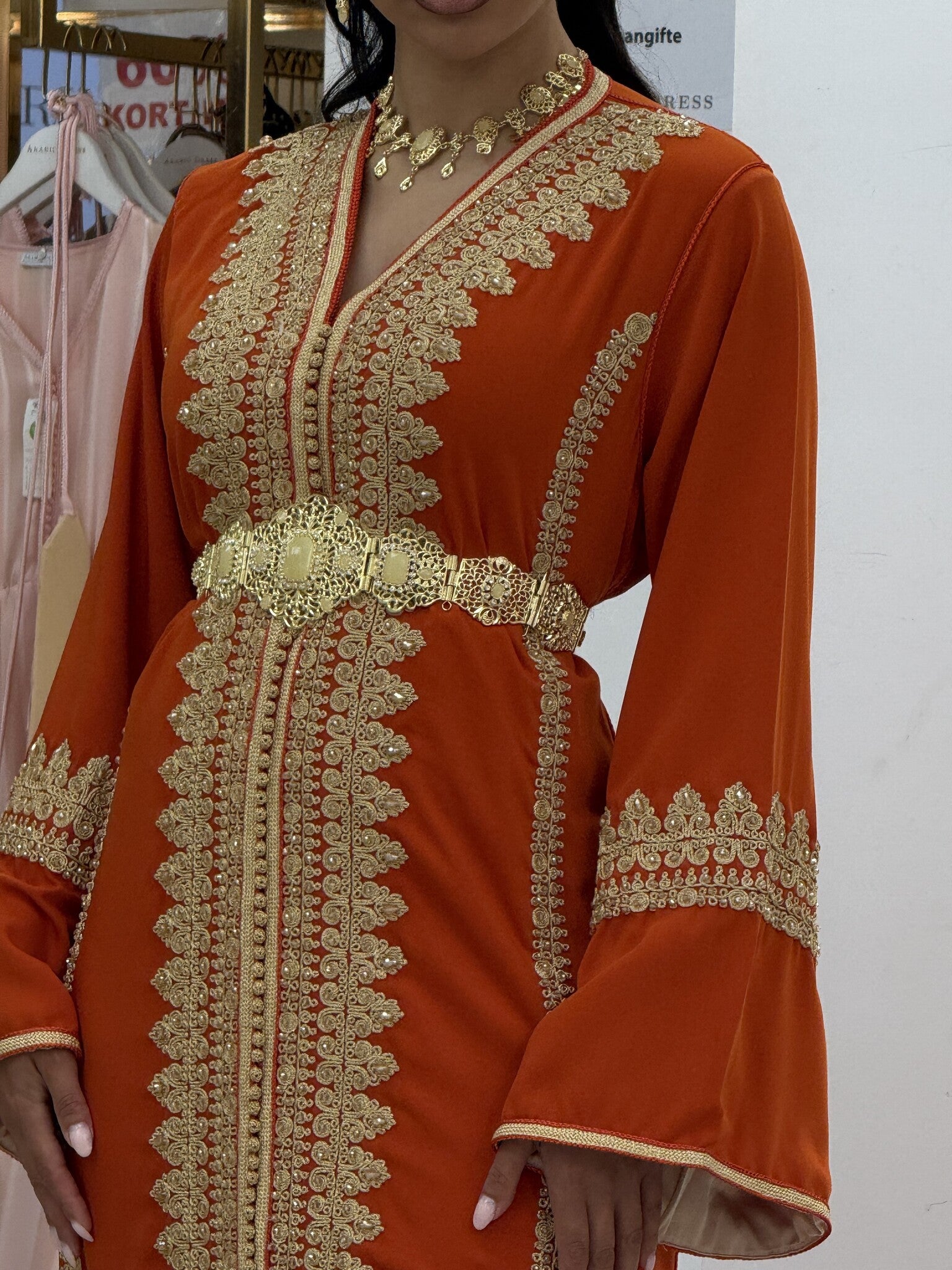 Caftan Sundus Orange