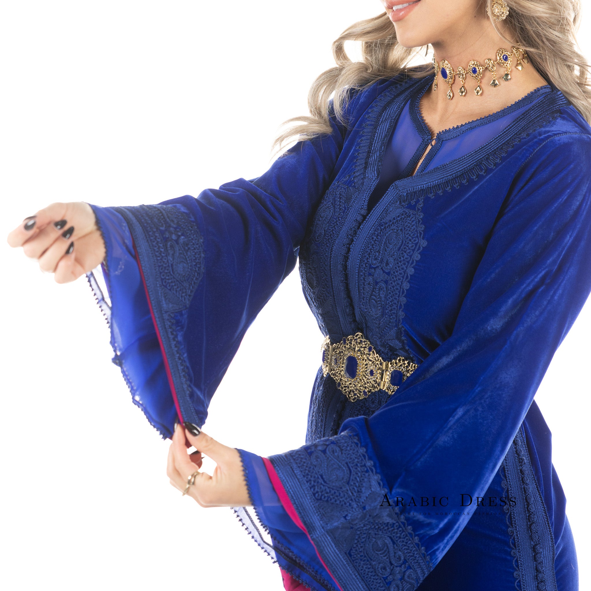 Caftan Lina Royalblue