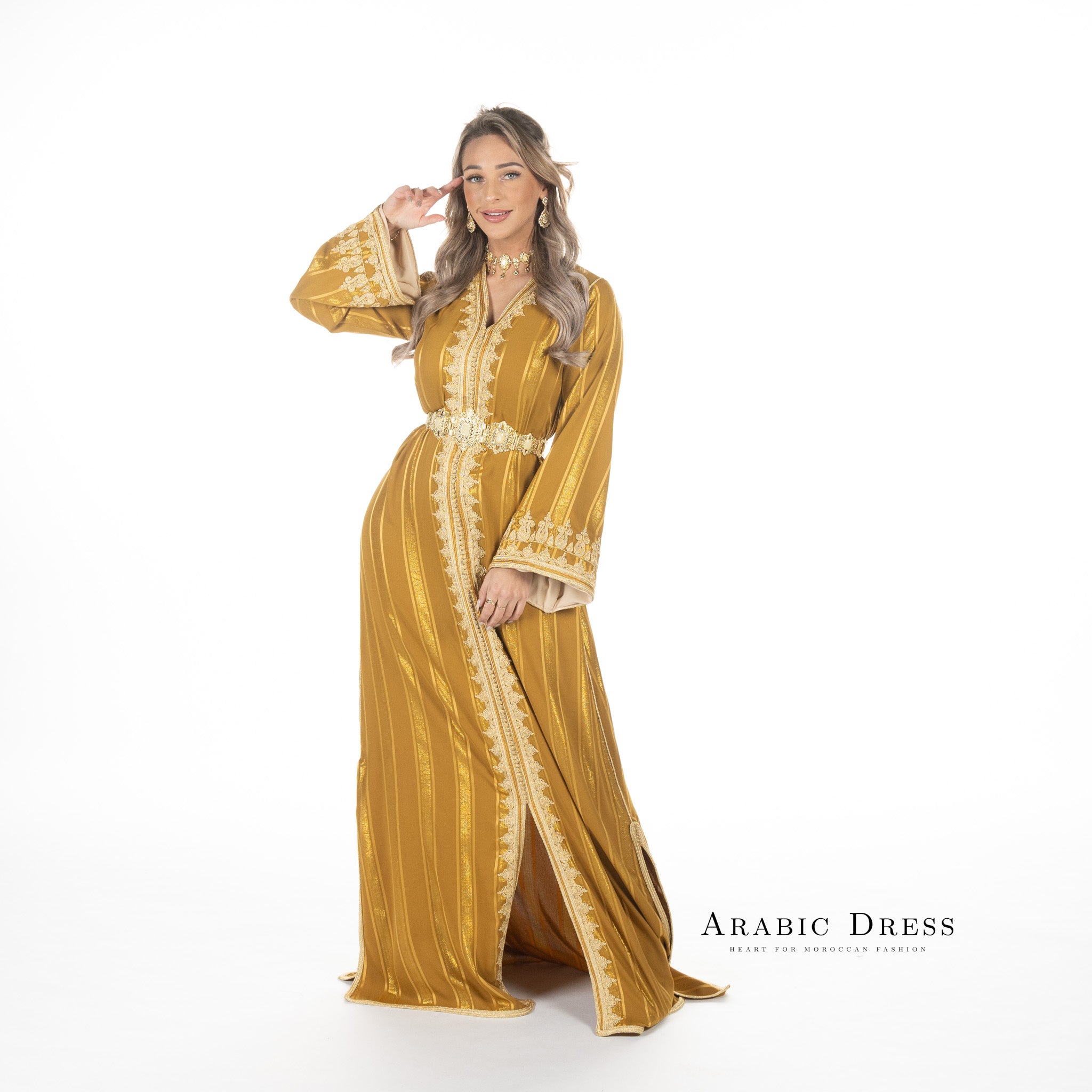 Caftan Hidaya Darkolive Green