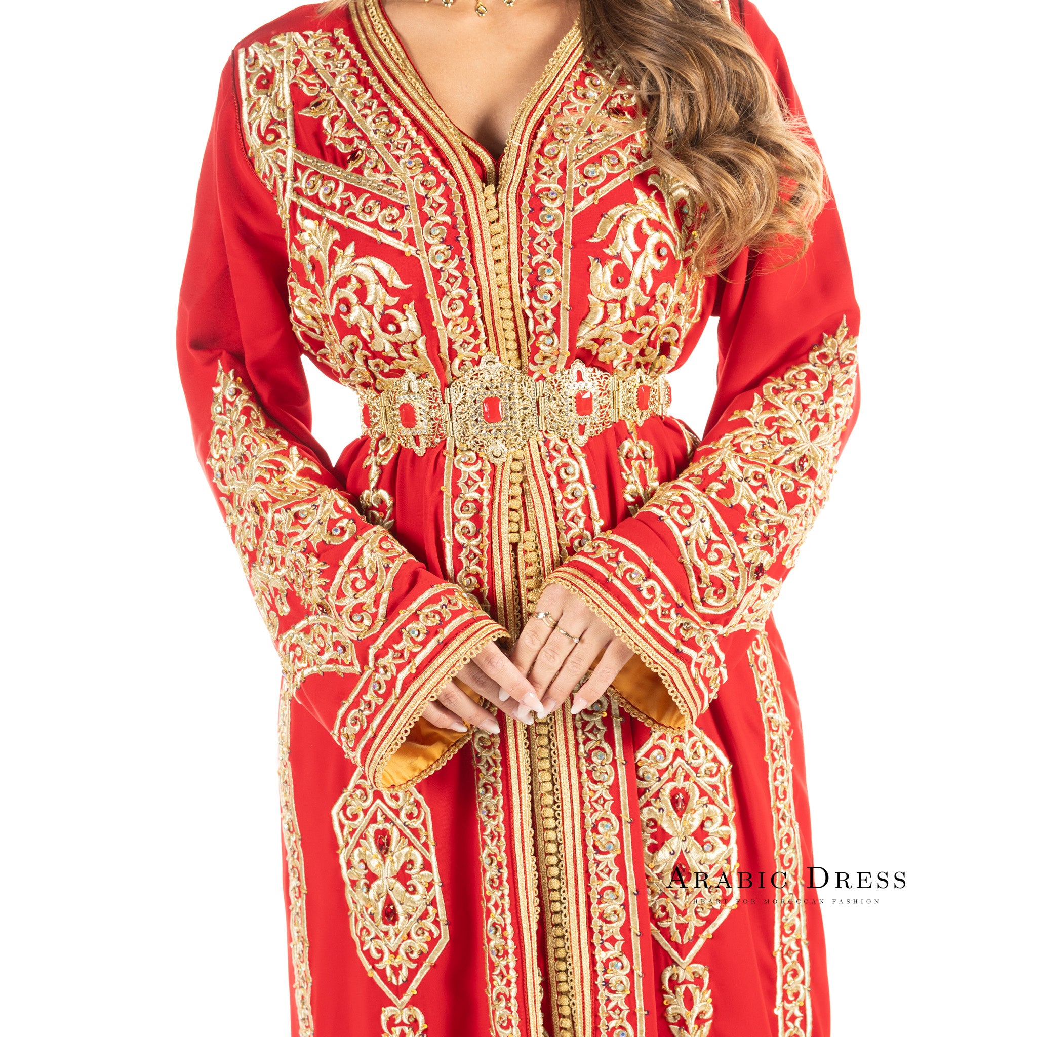 Caftan Sunduss Red