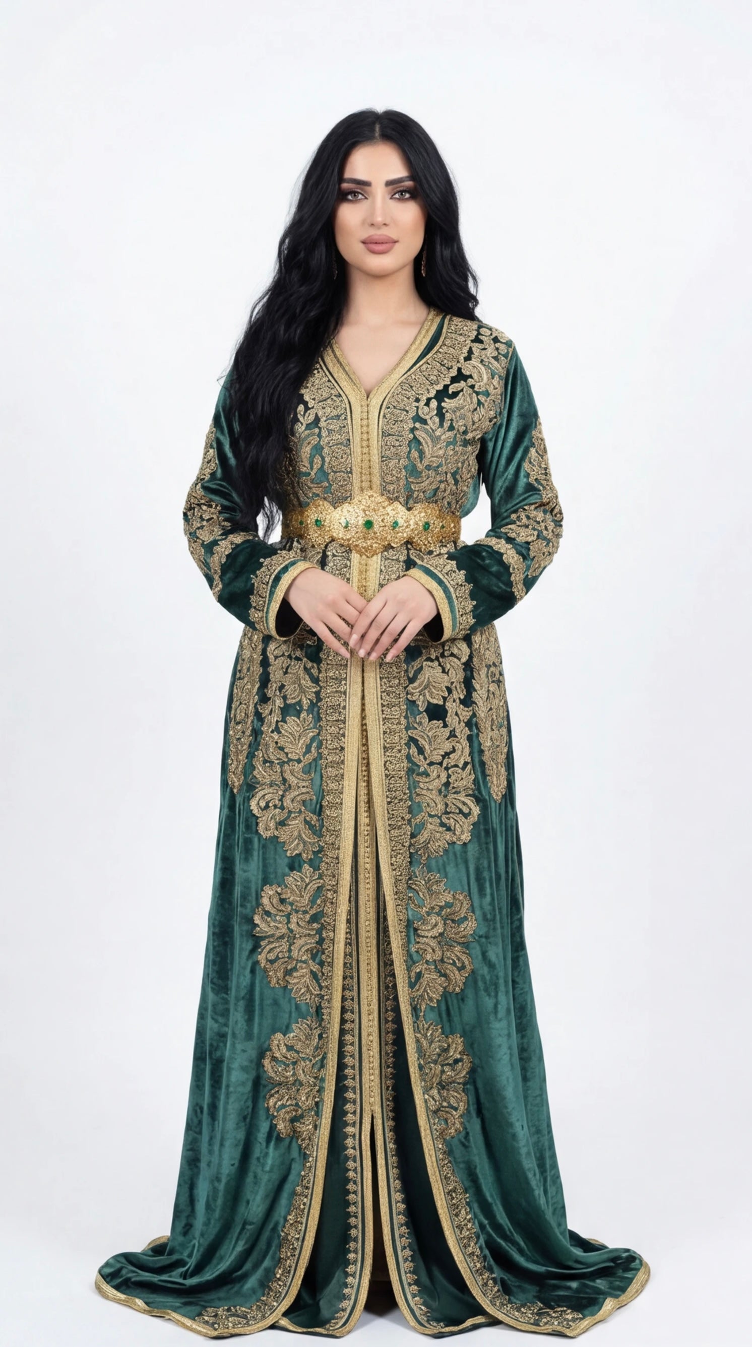 Caftan Sem Darkgreen