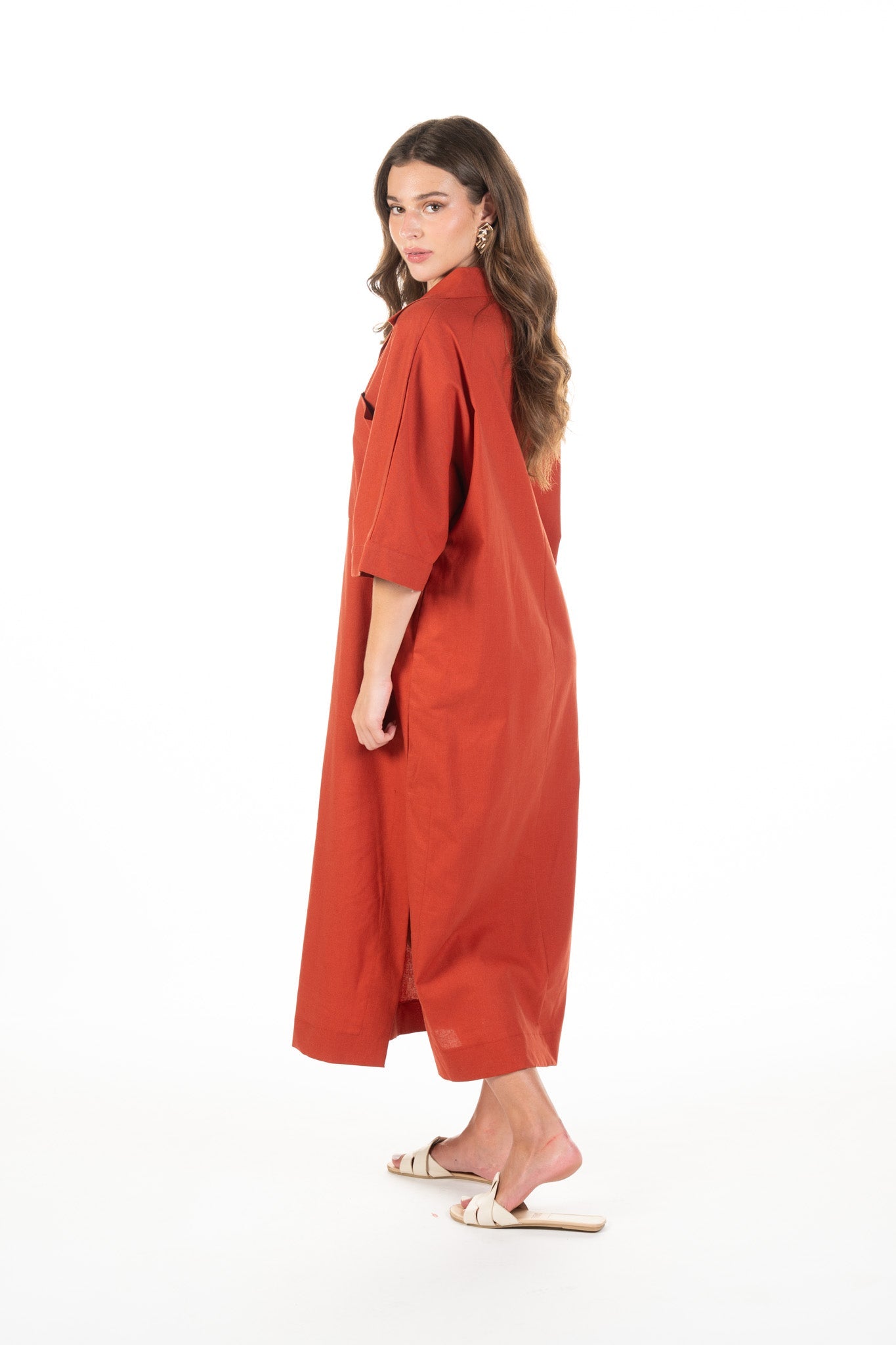 Dress Elizabeth Orange