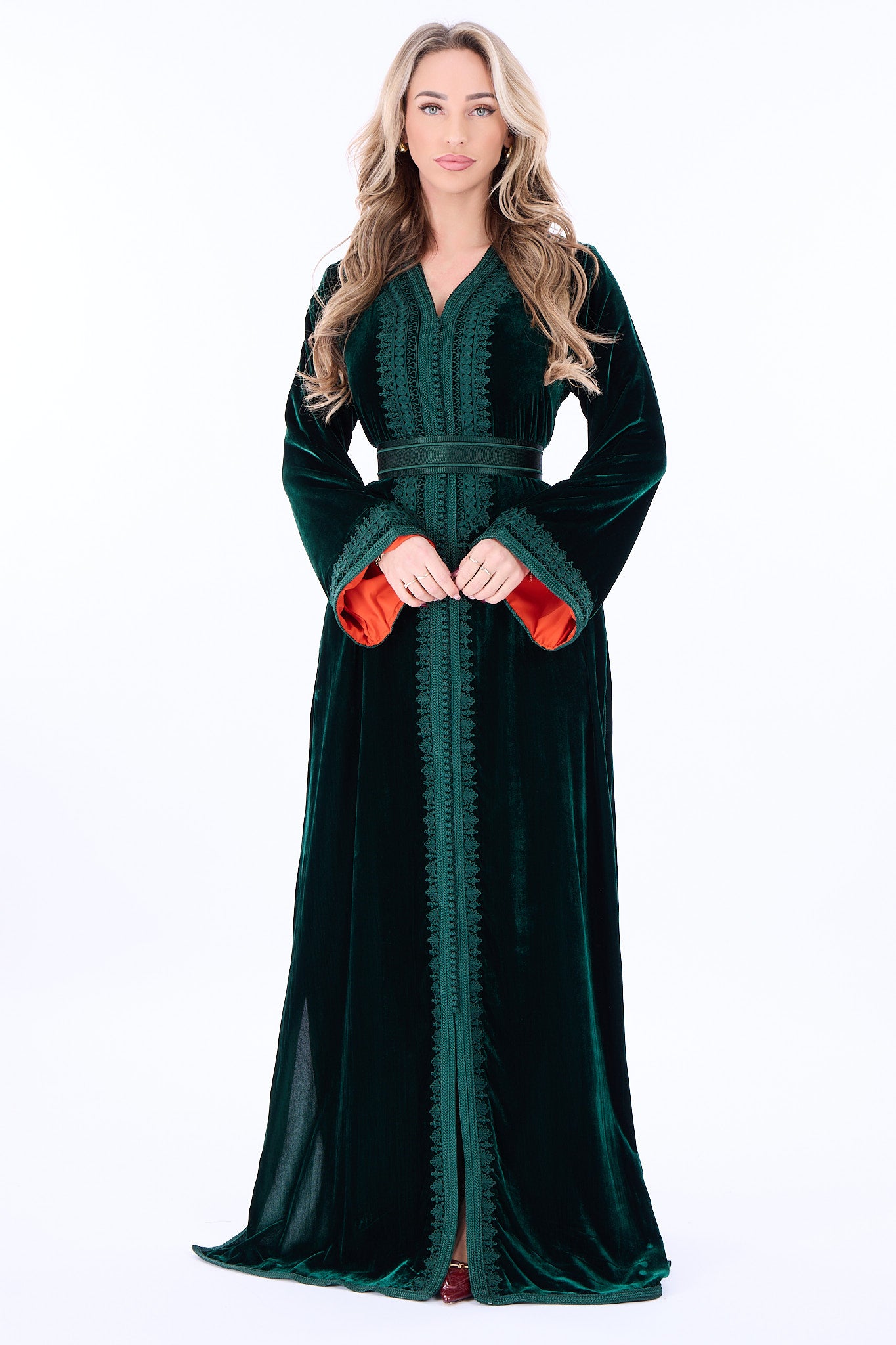 Caftan Amani Darkgreen