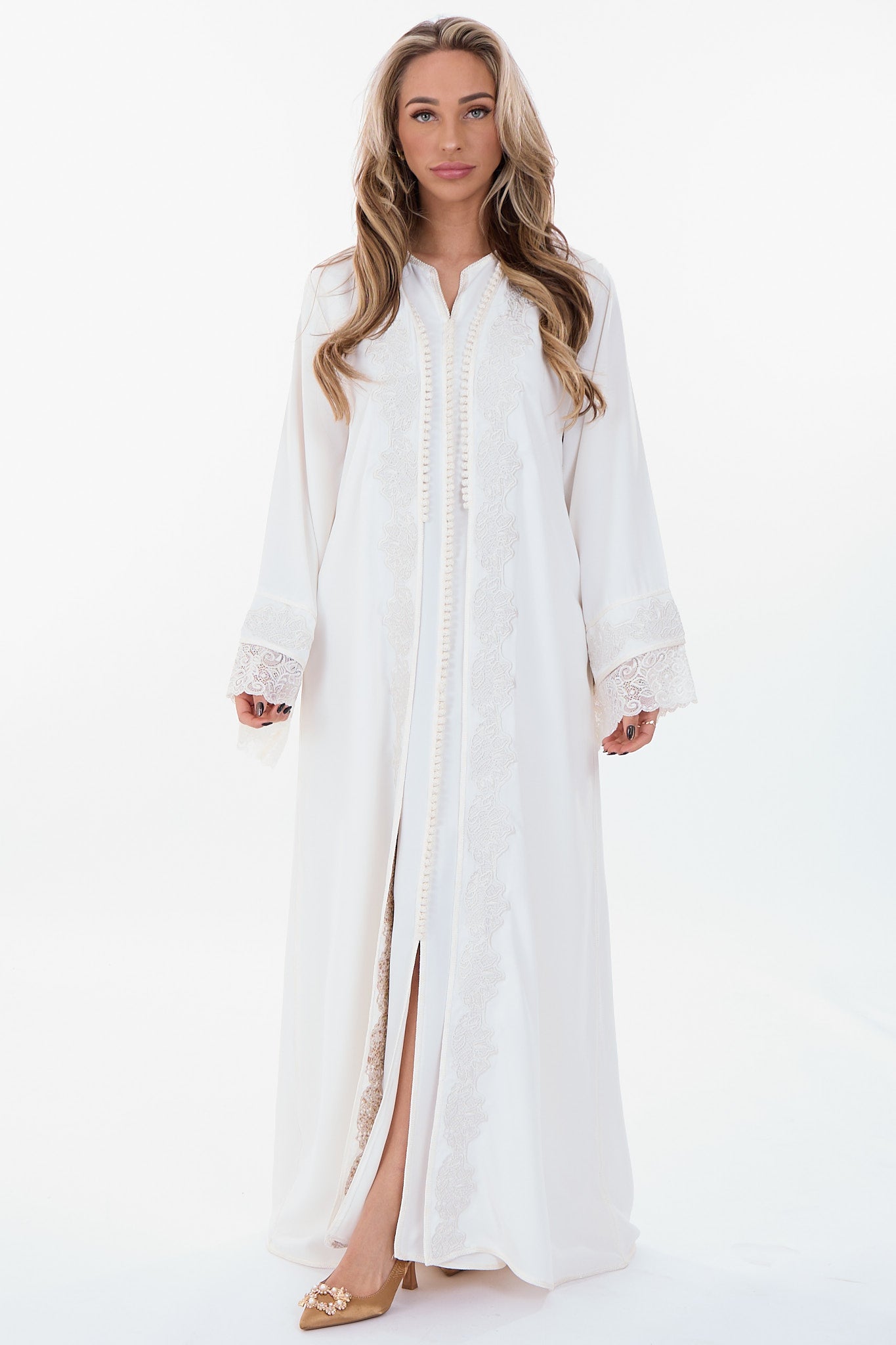 Caftan Jannah White