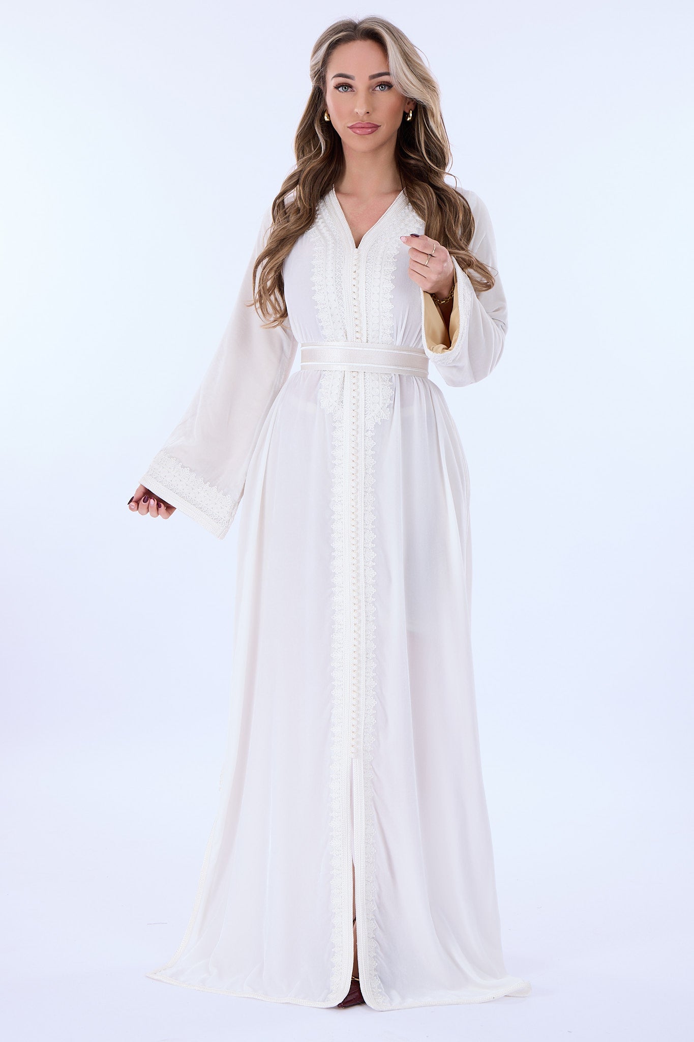 Caftan Amani Brokenwhite