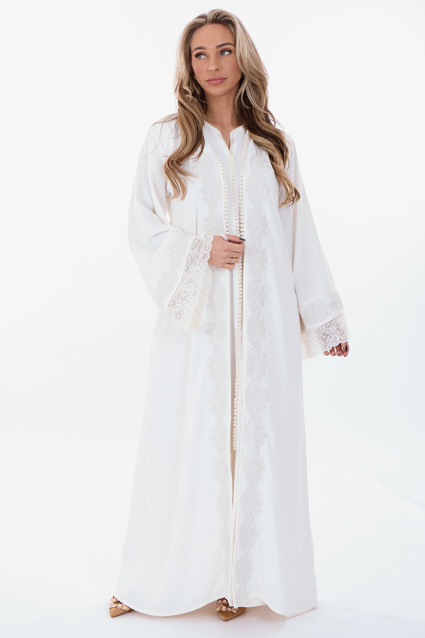 Caftan Jannah White