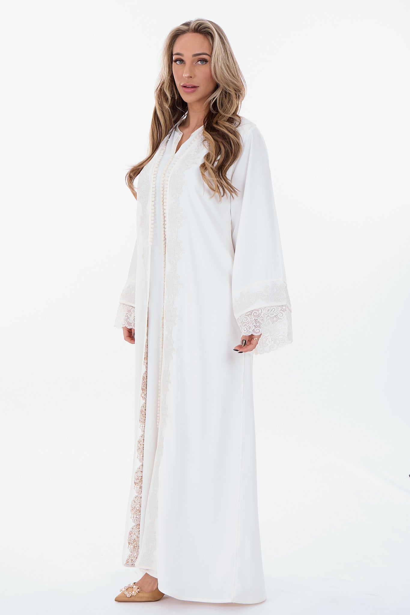 Caftan Jannah White