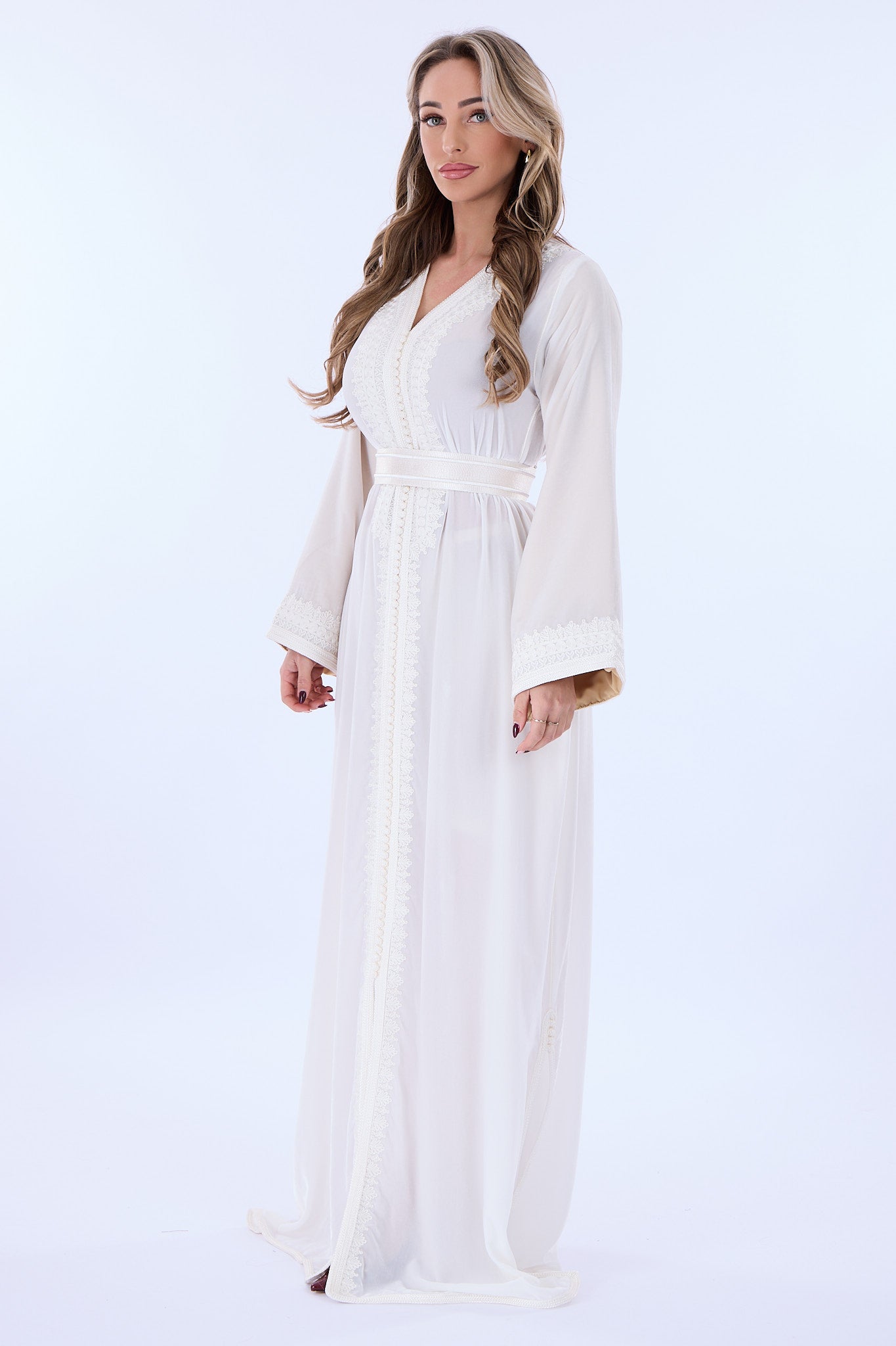 Caftan Amani Brokenwhite