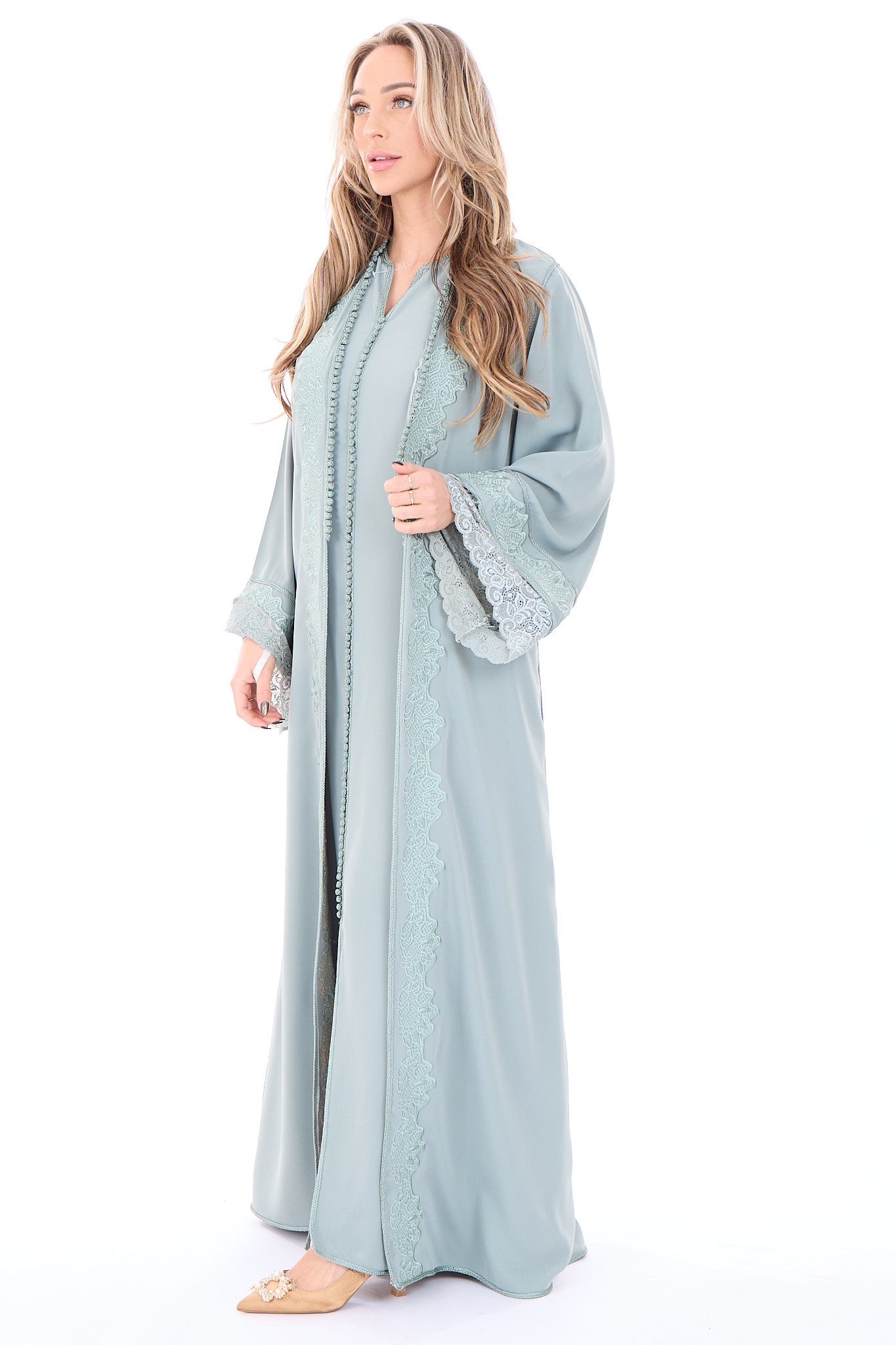 Caftan Jannah Darkseagreen