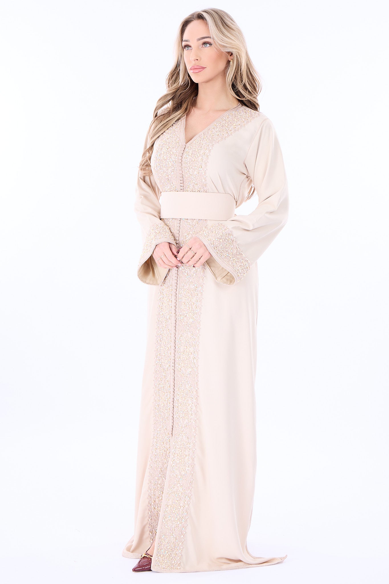 Caftan Rasha Beige