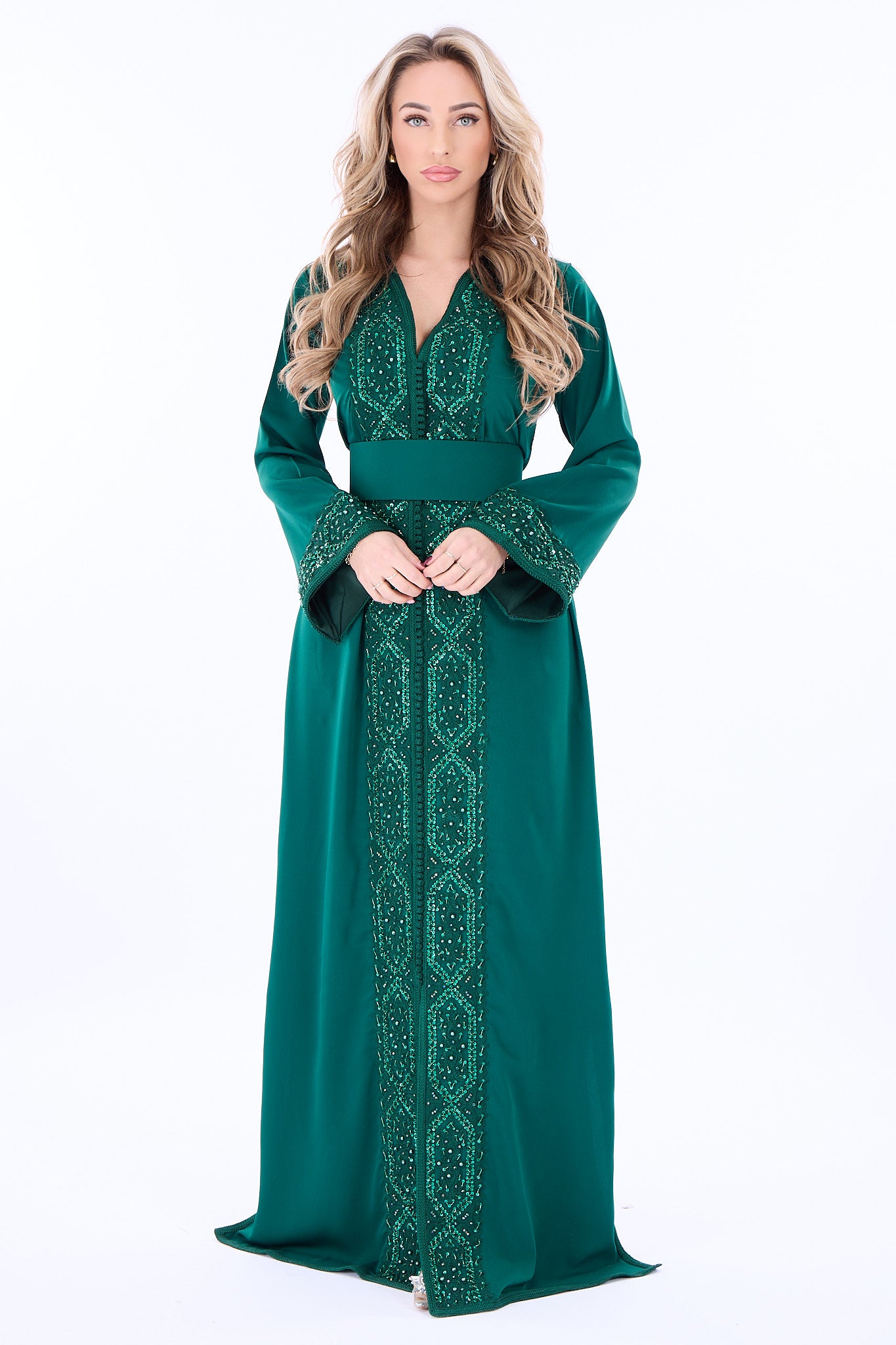 Caftan Rasha Darkgreen