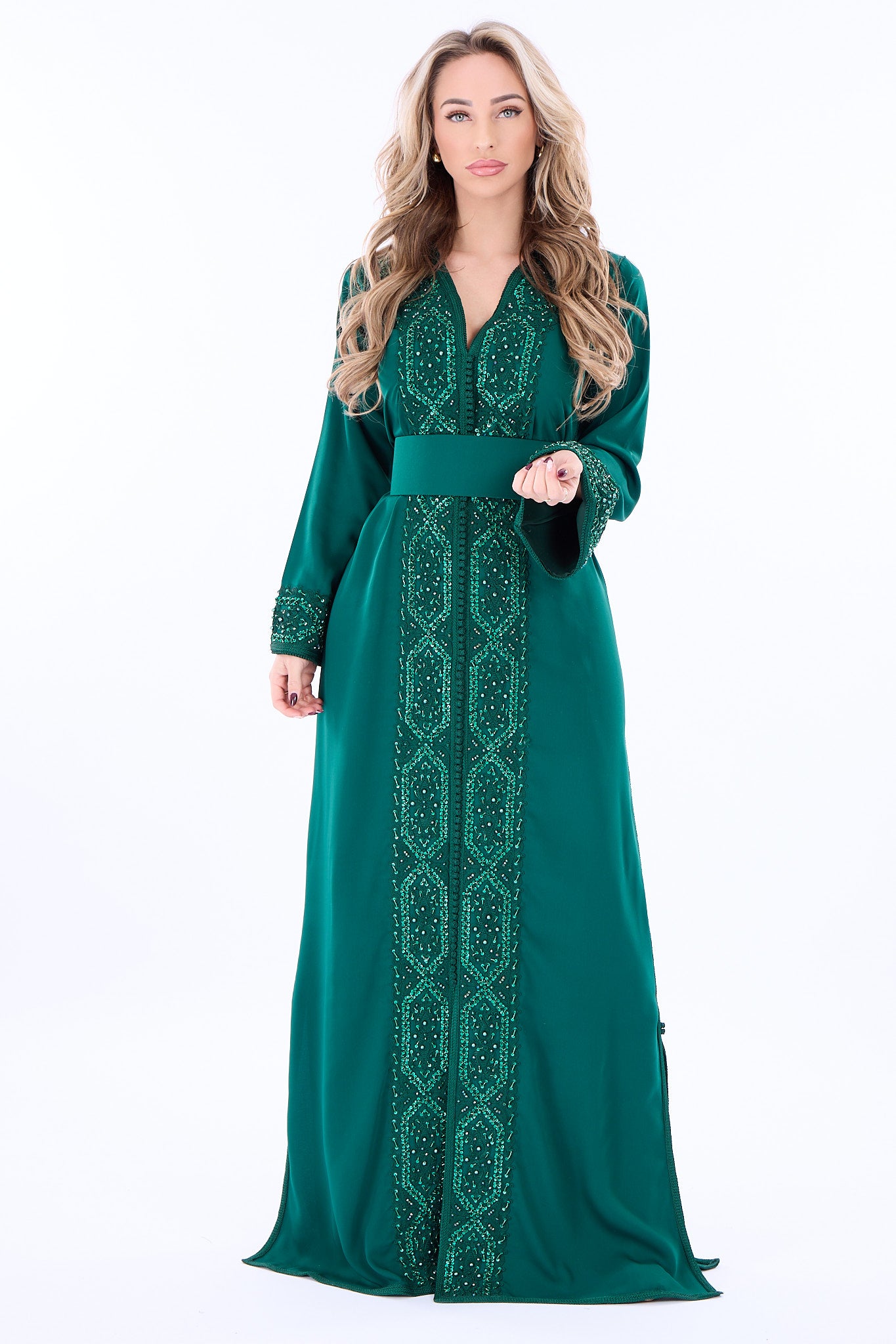 Caftan Rasha Darkgreen