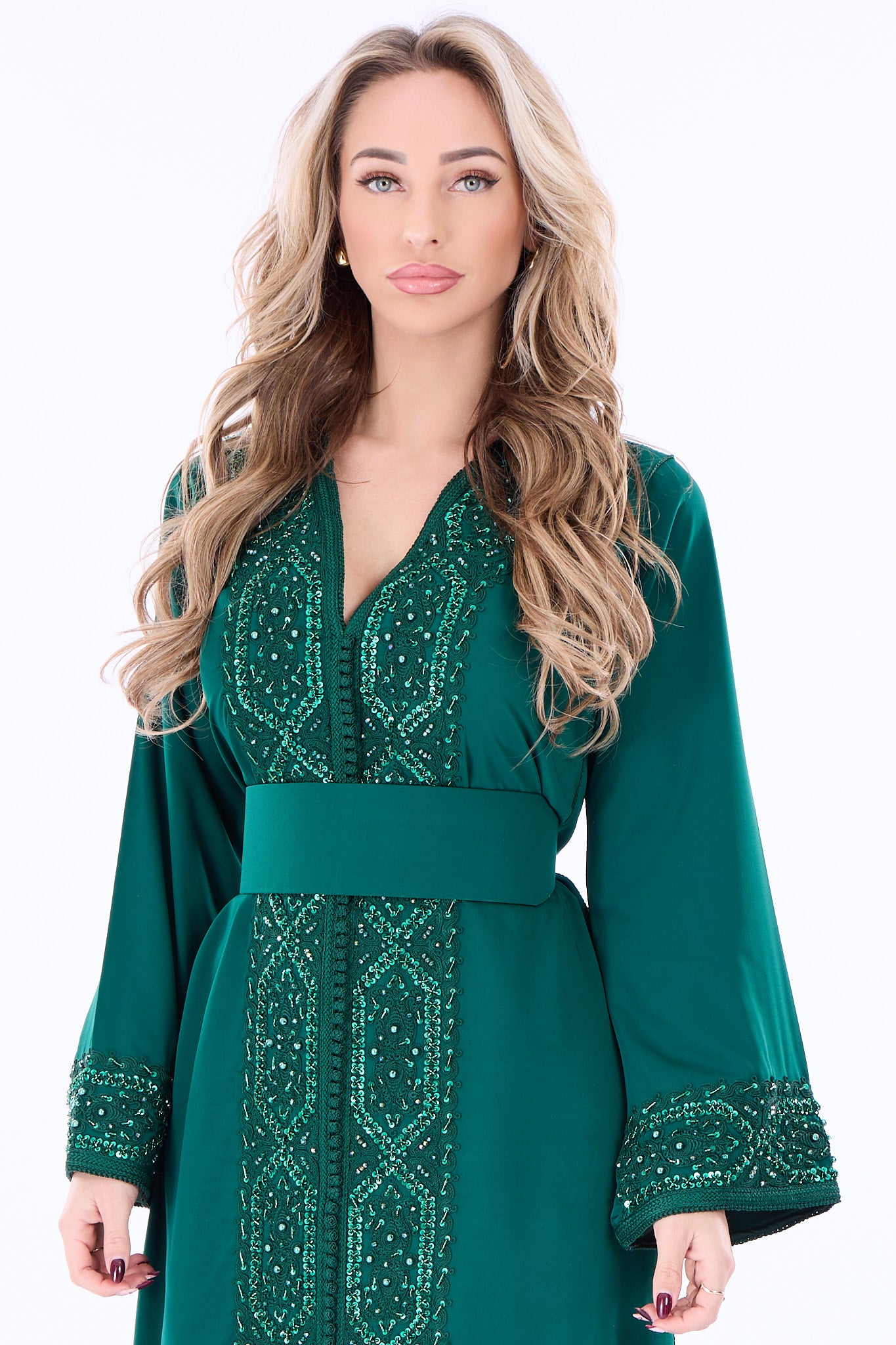 Caftan Rasha Darkgreen