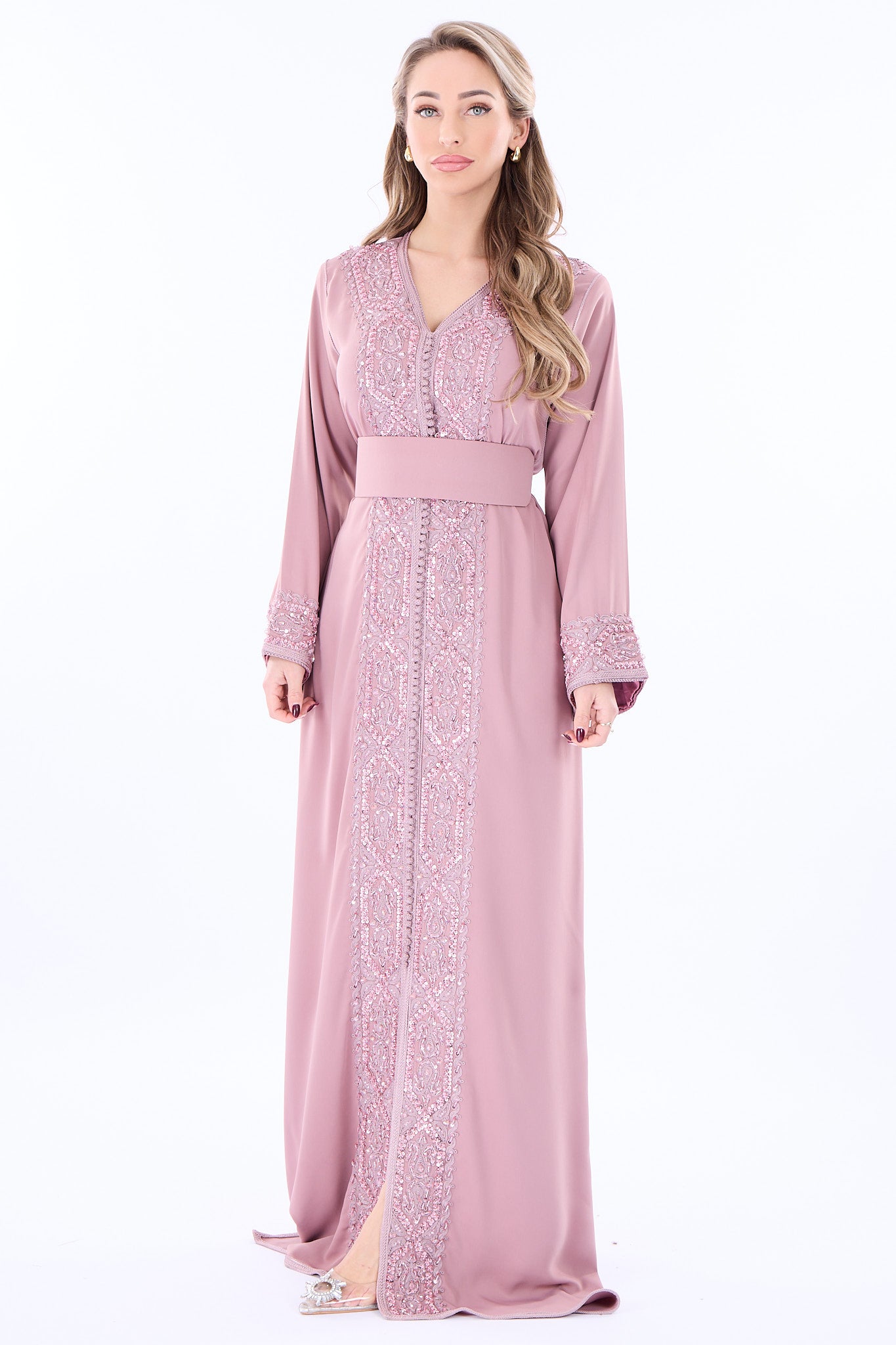 Caftan Rasha Paleviolet Pink
