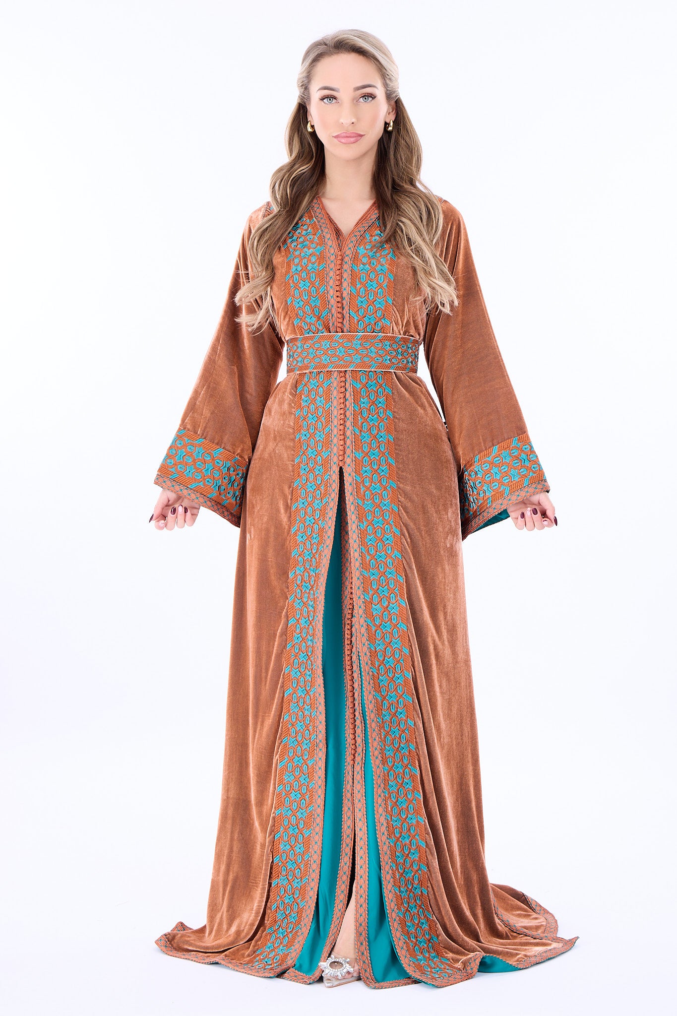 Caftan Isra Orange