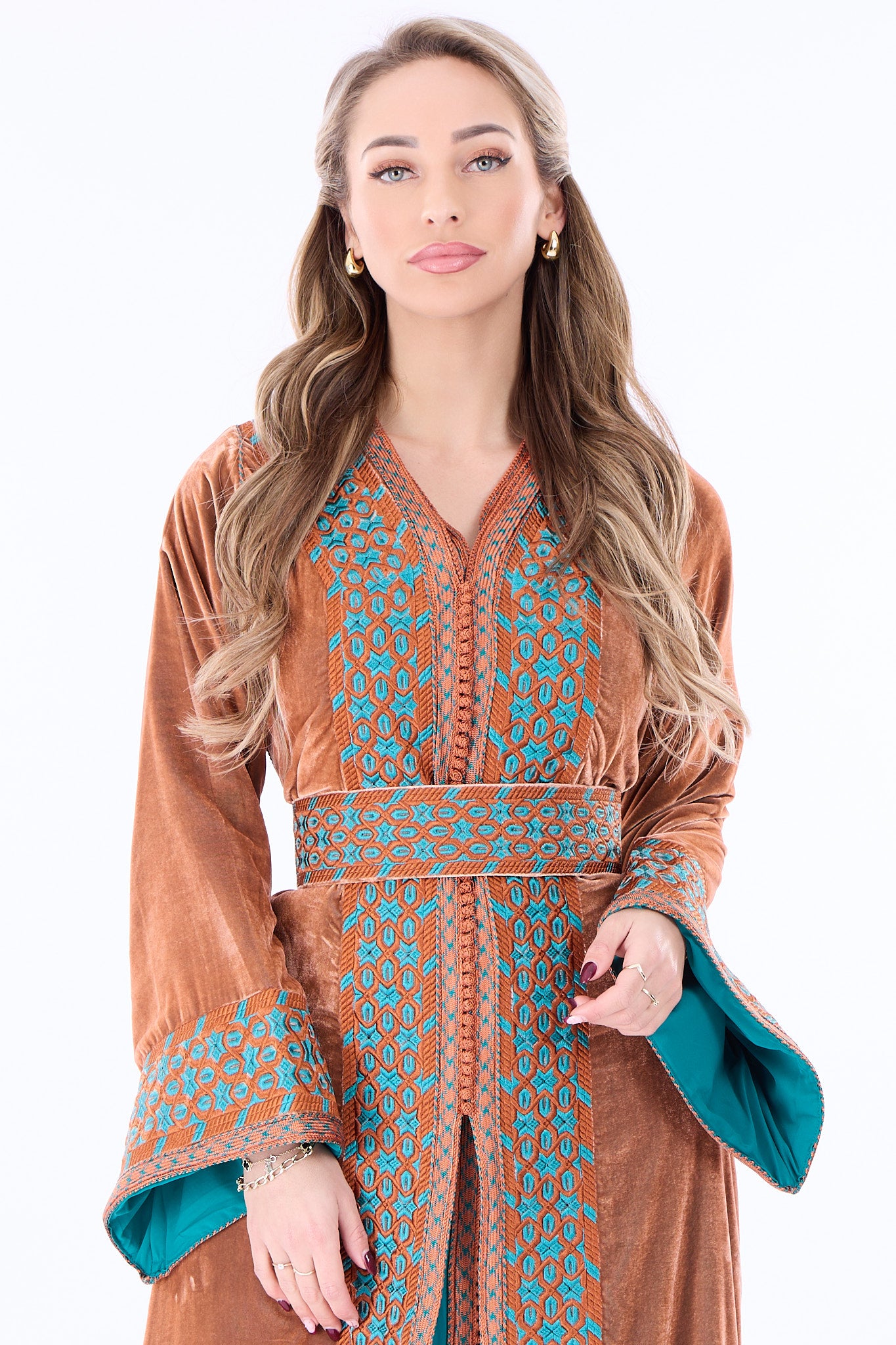Caftan Isra Orange