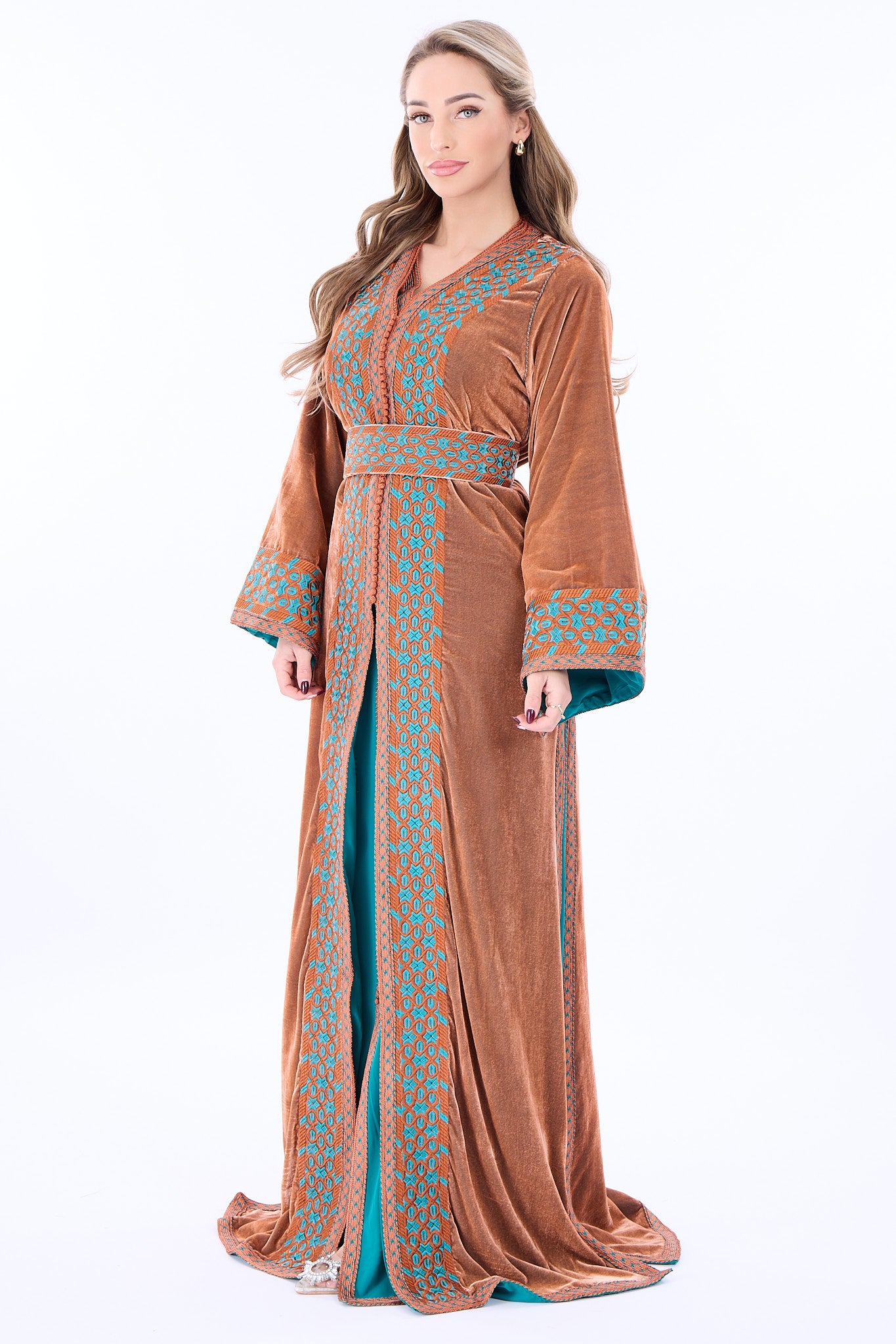 Caftan Isra Orange