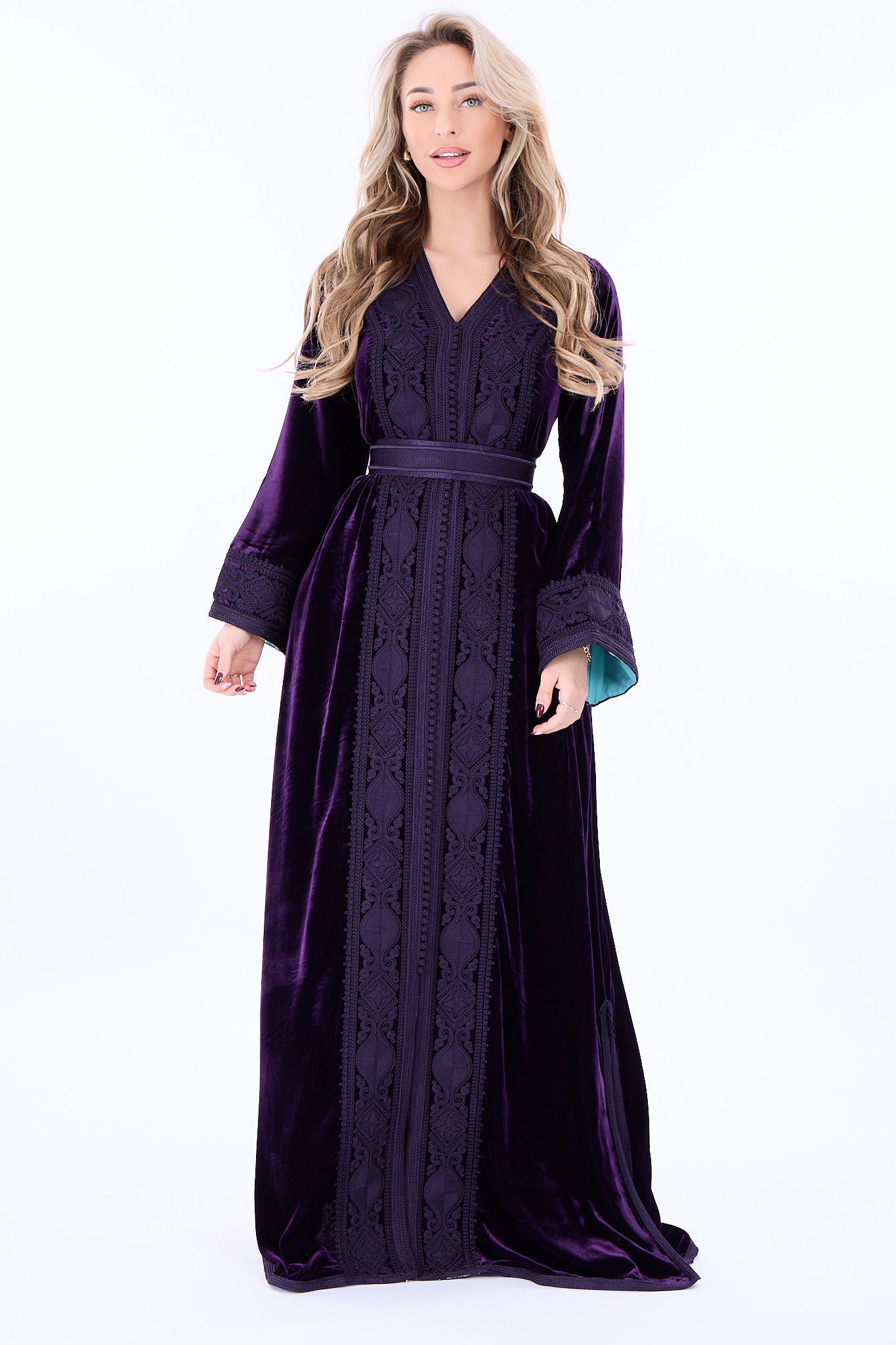 Caftan Ines Purple