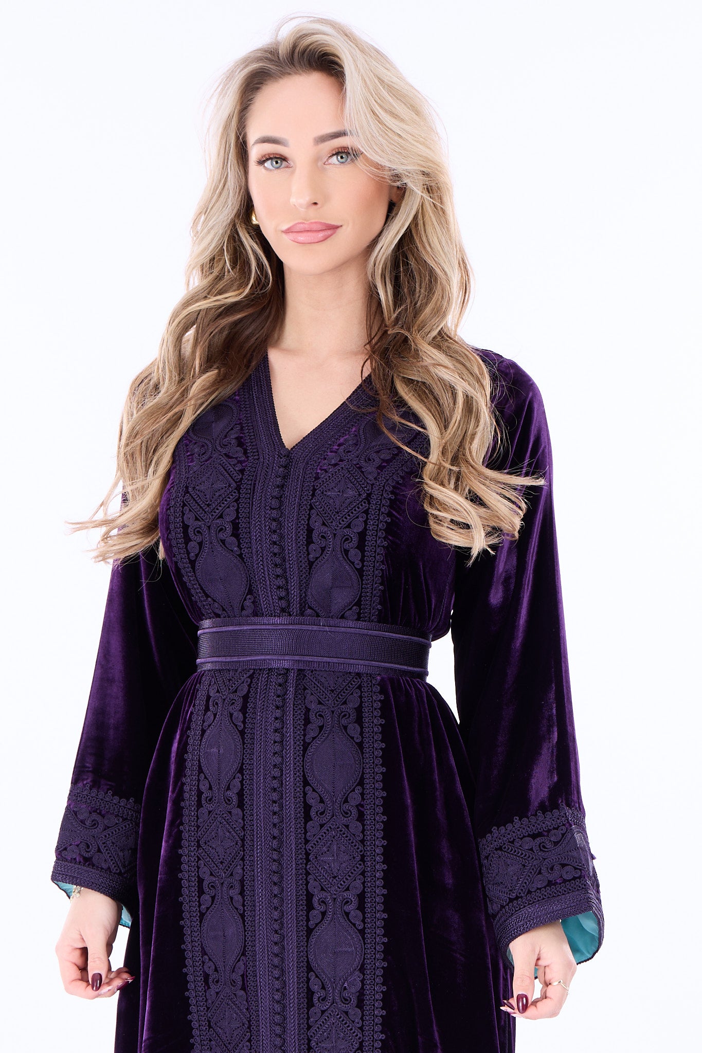 Caftan Ines Purple