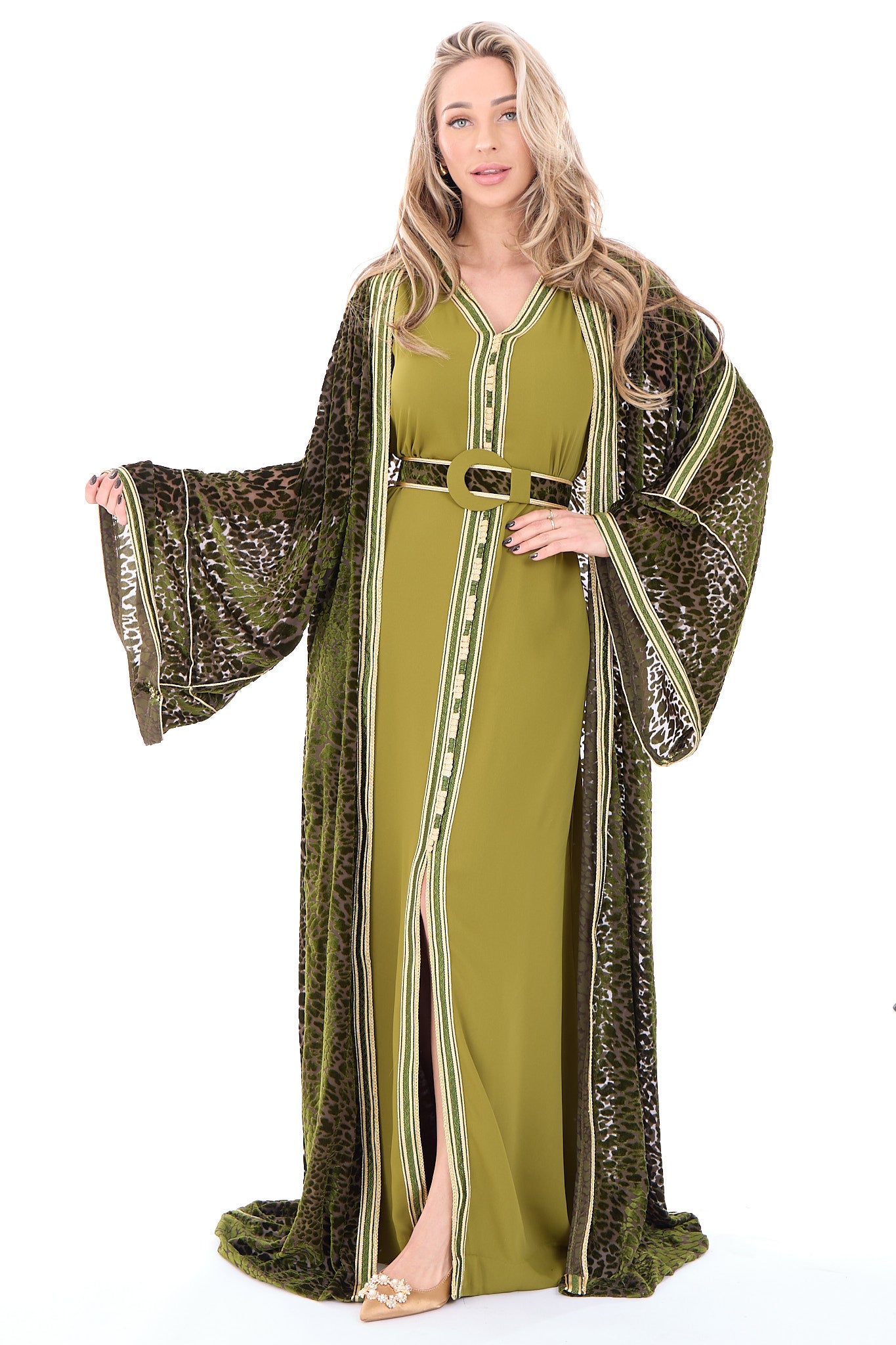 Caftan Anissa Oivegreen