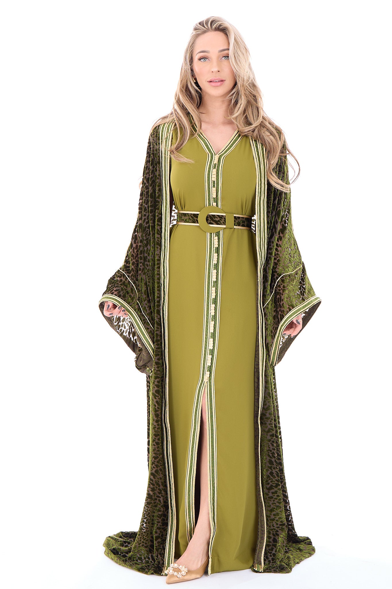 Caftan Anissa Oivegreen
