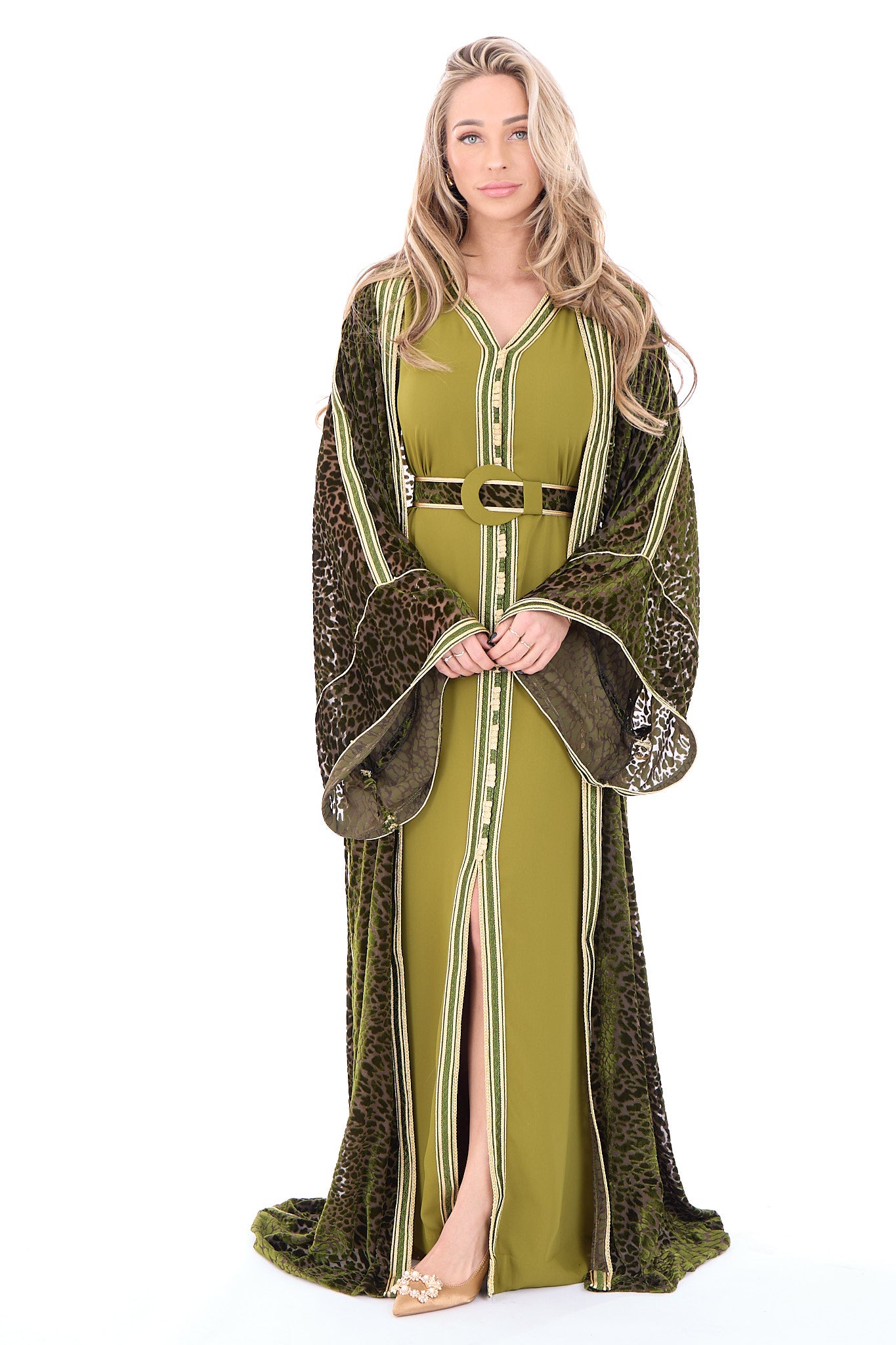 Caftan Anissa Oivegreen