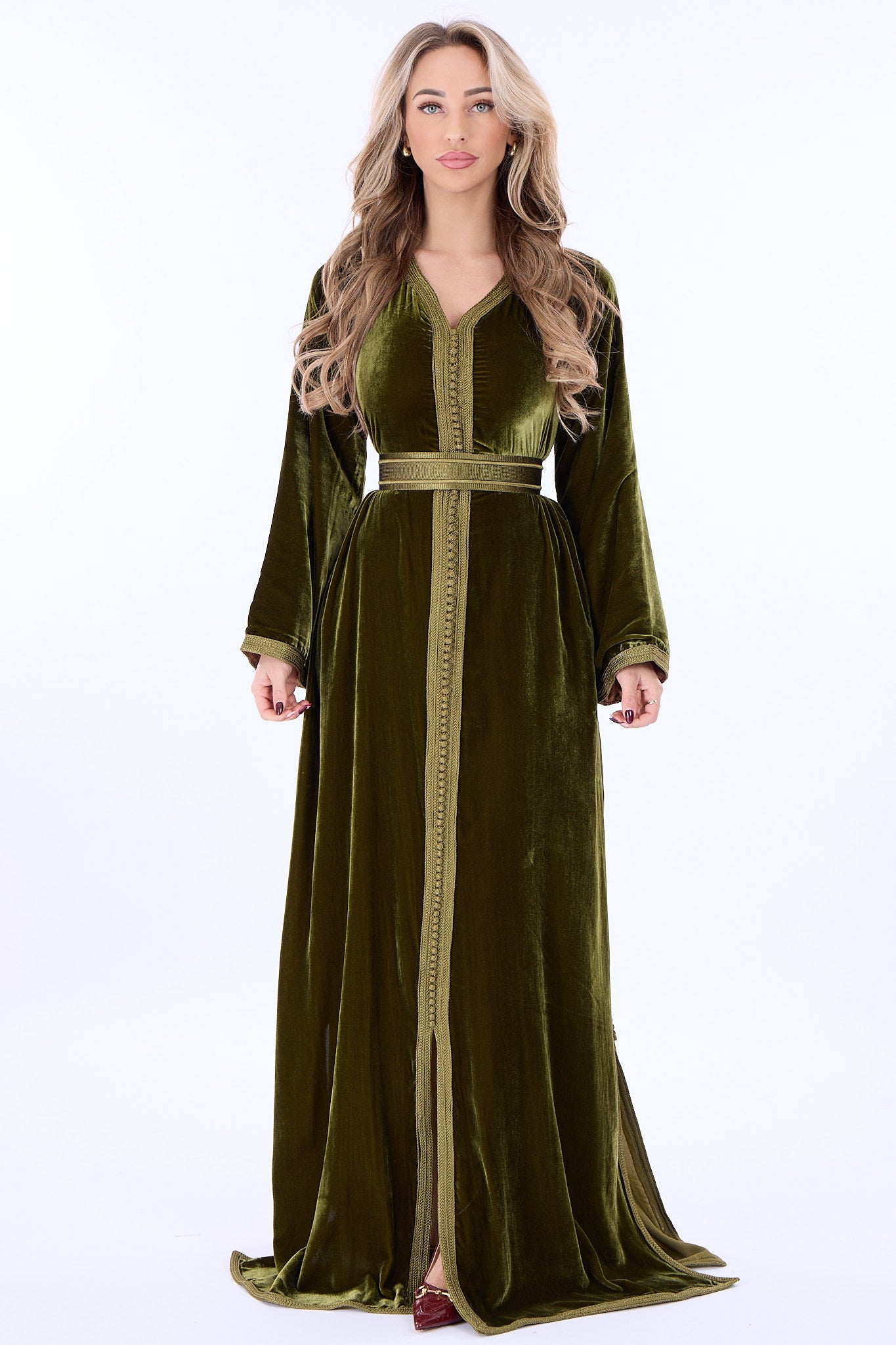 Caftan Sahar Olivegreen