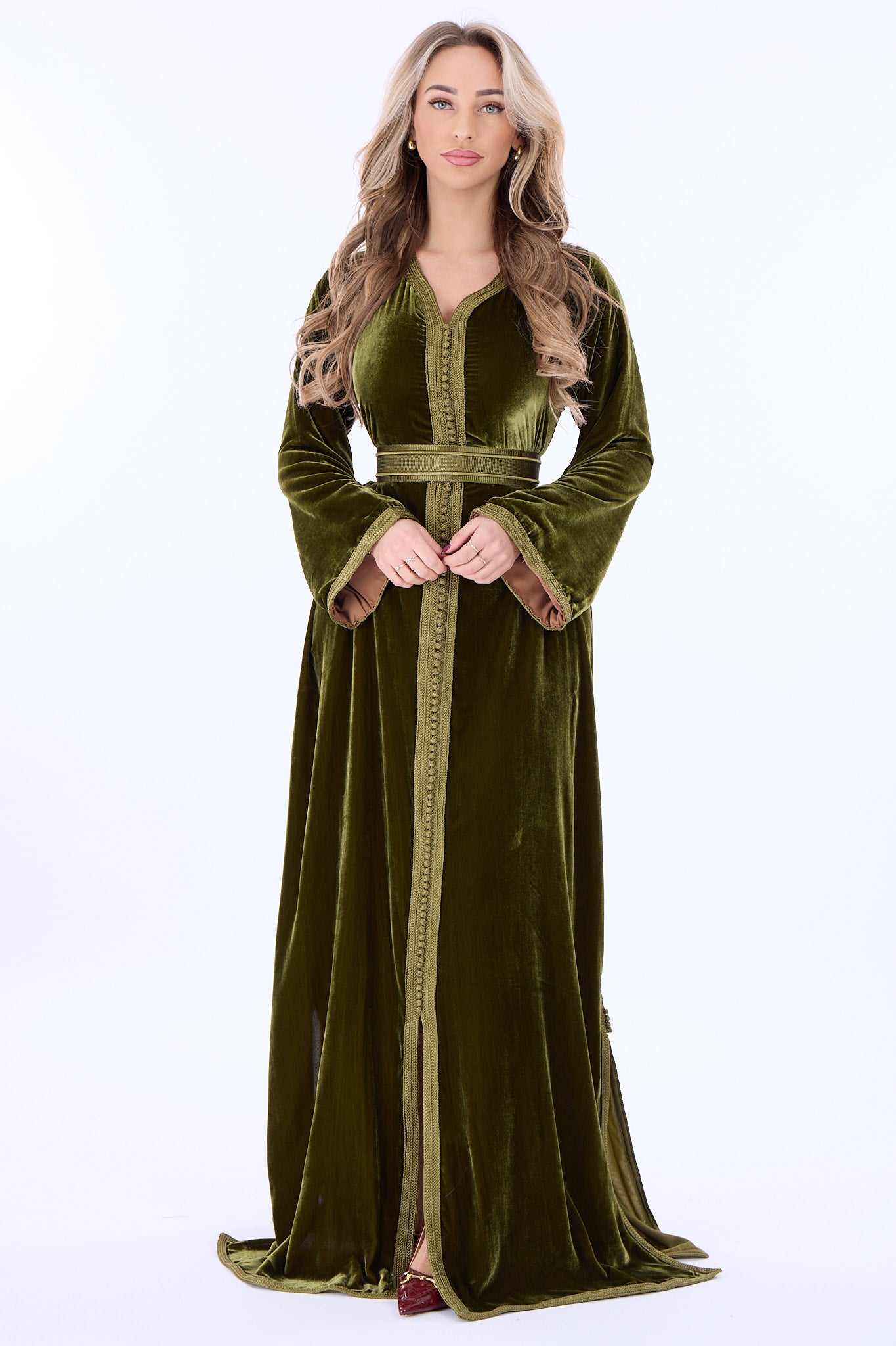Caftan Sahar Olivegreen