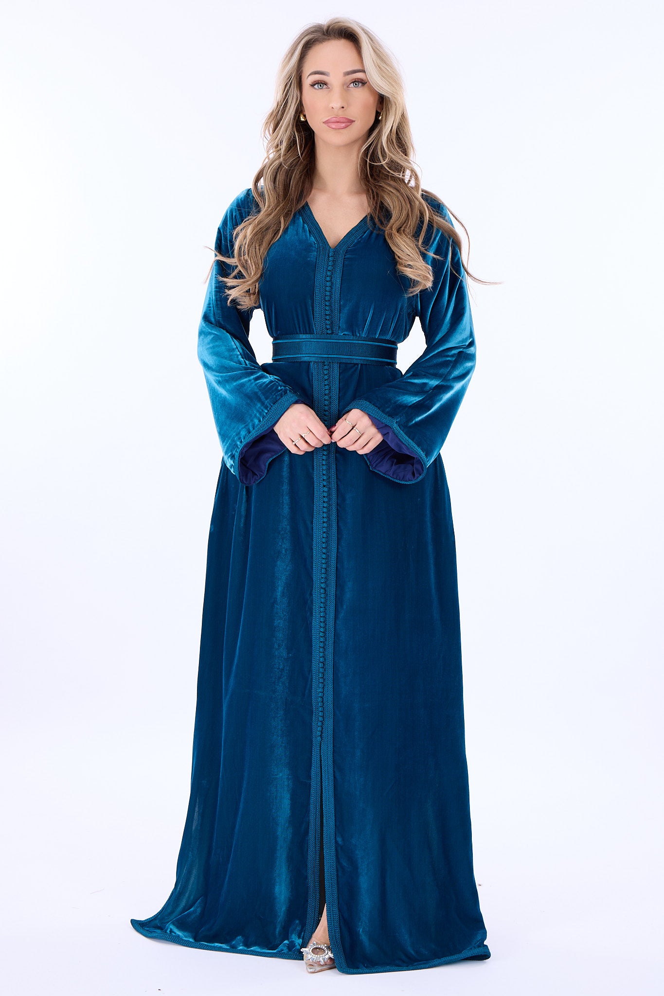 Caftan Sahar Blue Petrol