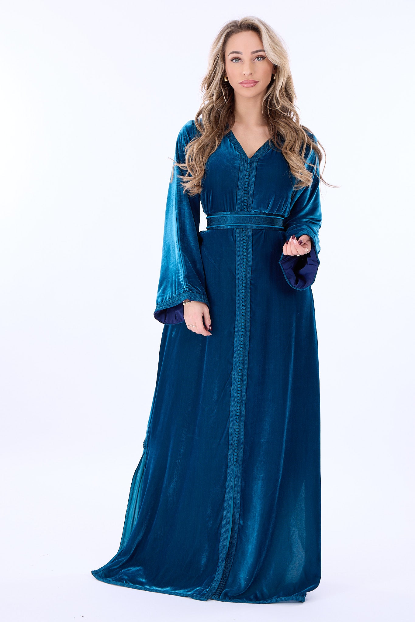 Caftan Sahar Blue Petrol
