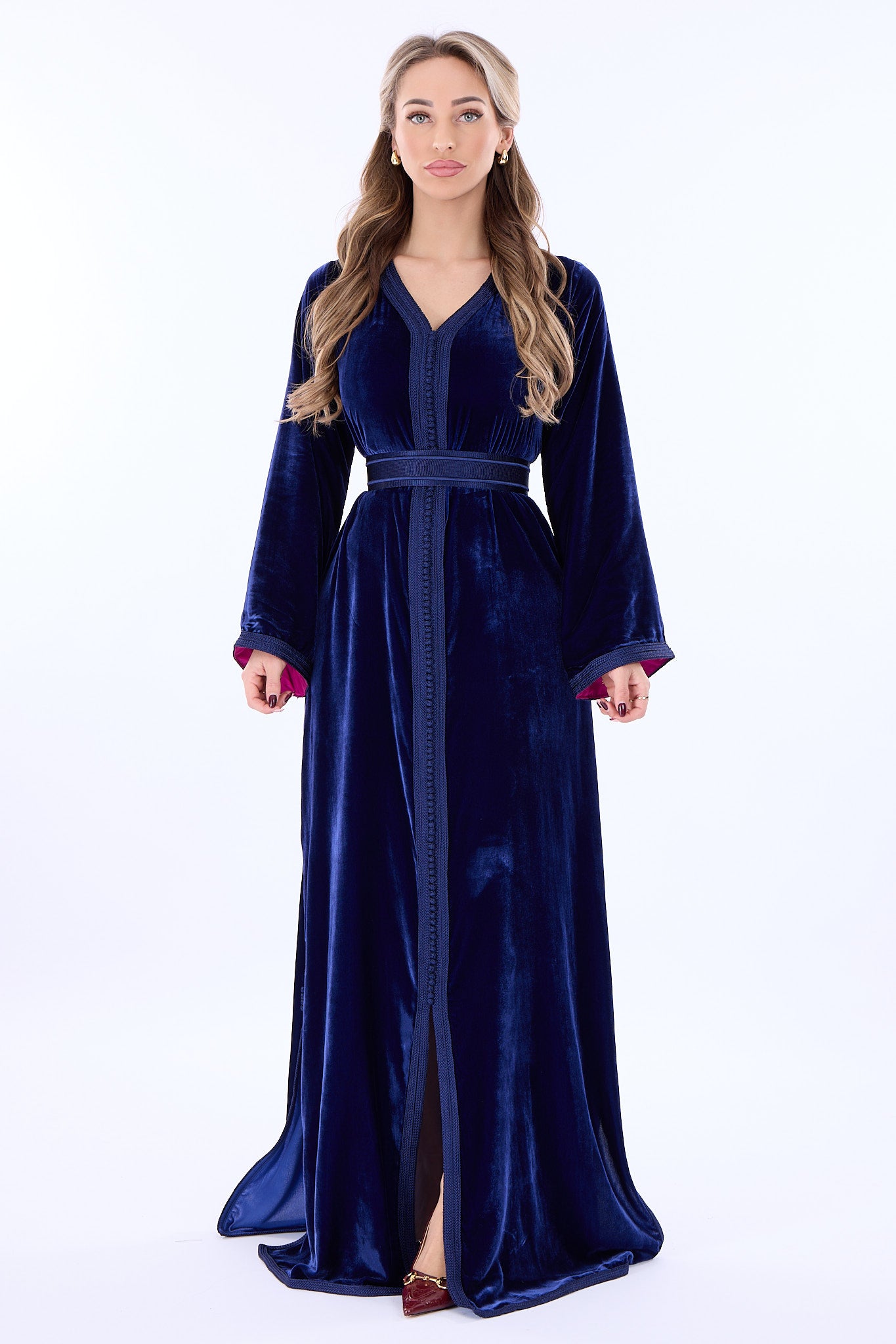 Caftan Sahar Oxfordblue