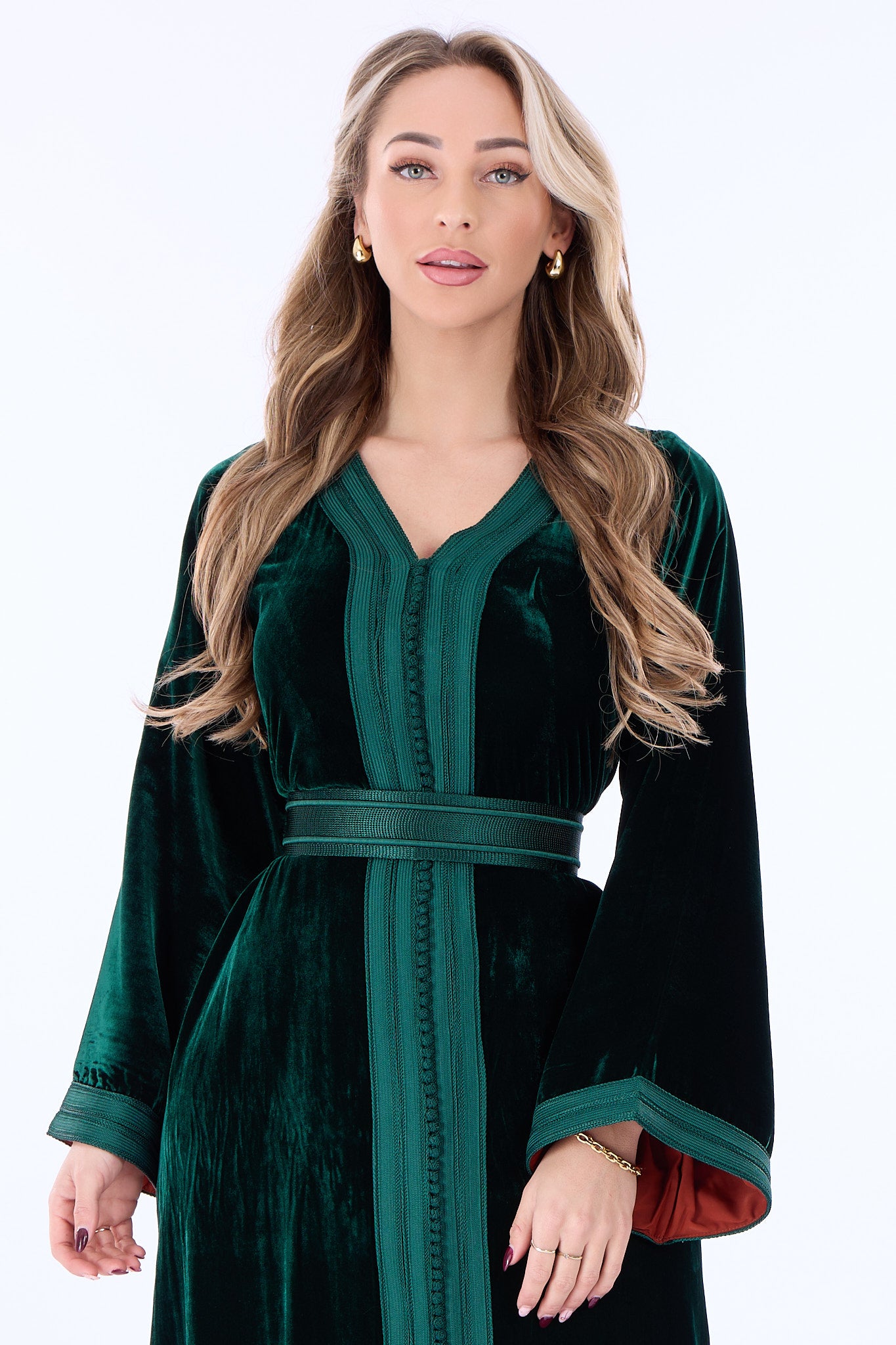 Caftan Sahar Darkgreen