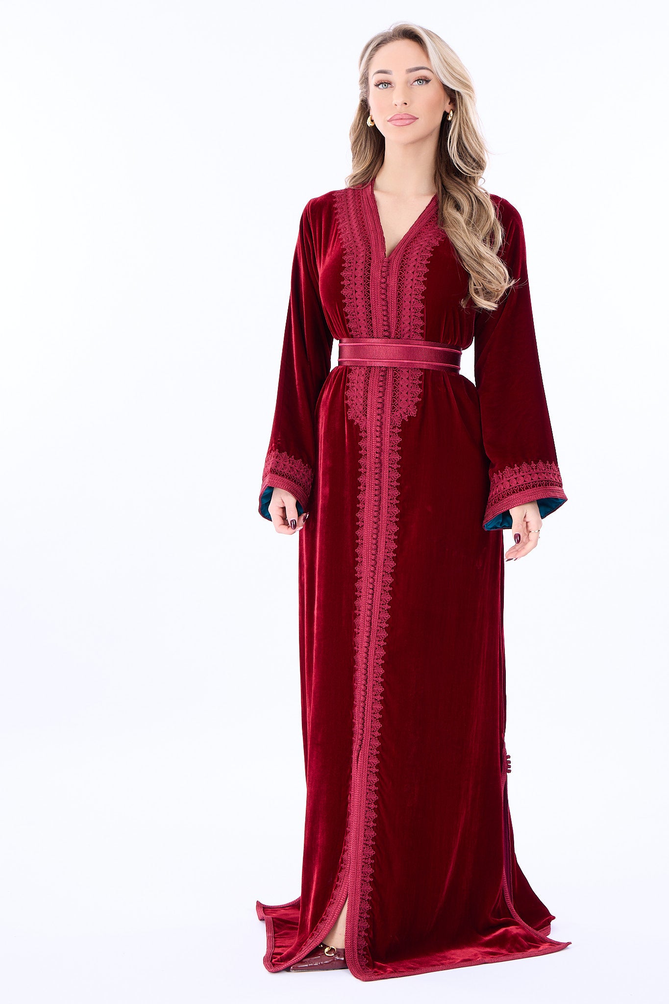 Caftan Amani Pomegrante