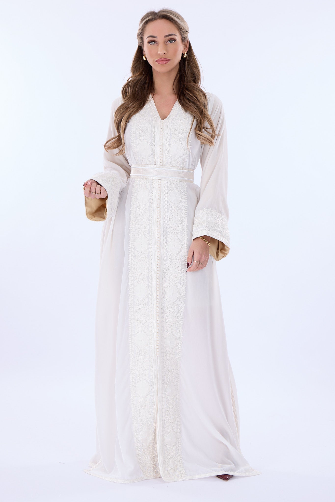 Caftan Ines Brokenwhite