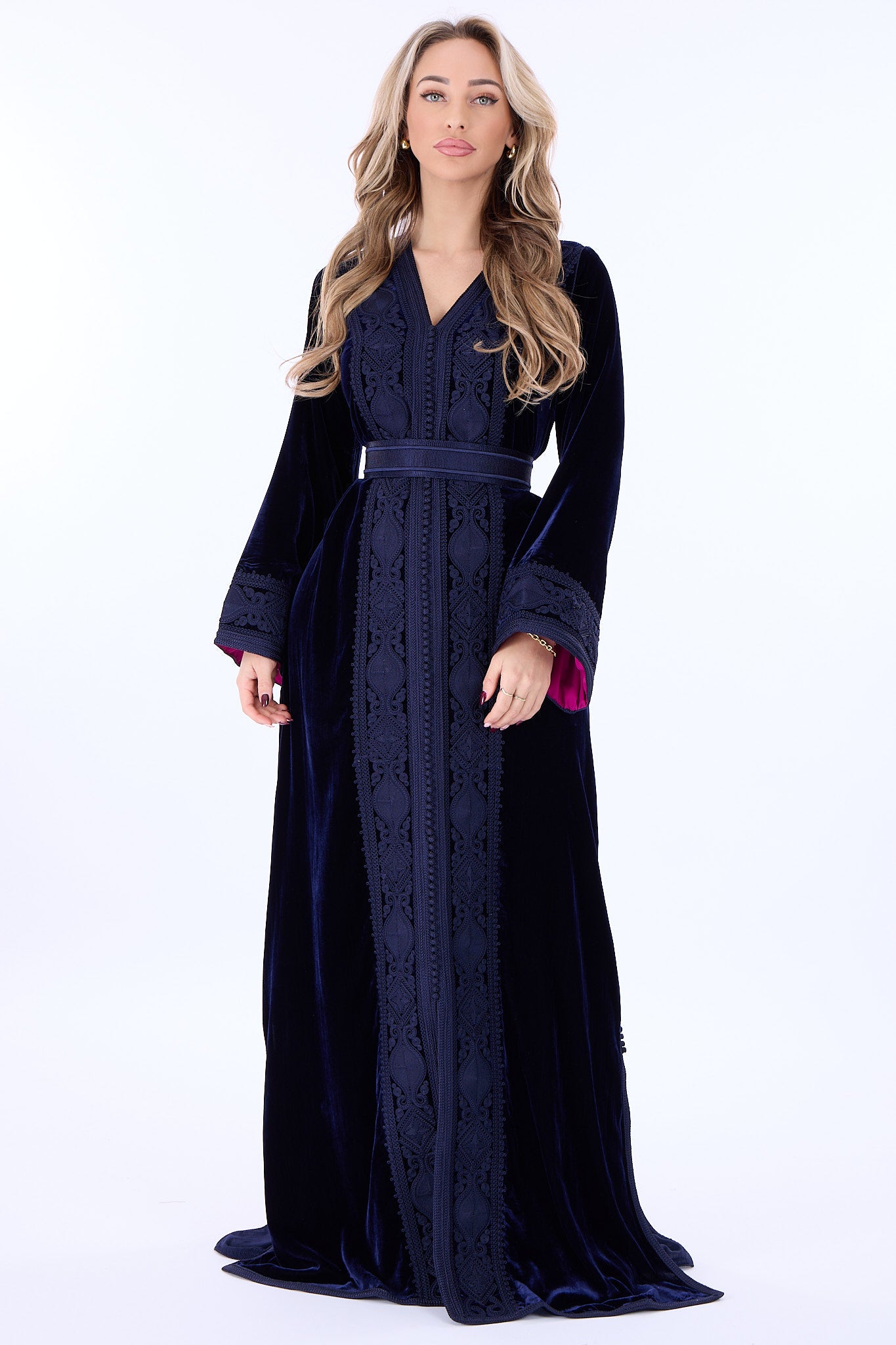 Caftan Ines Oxfordblue