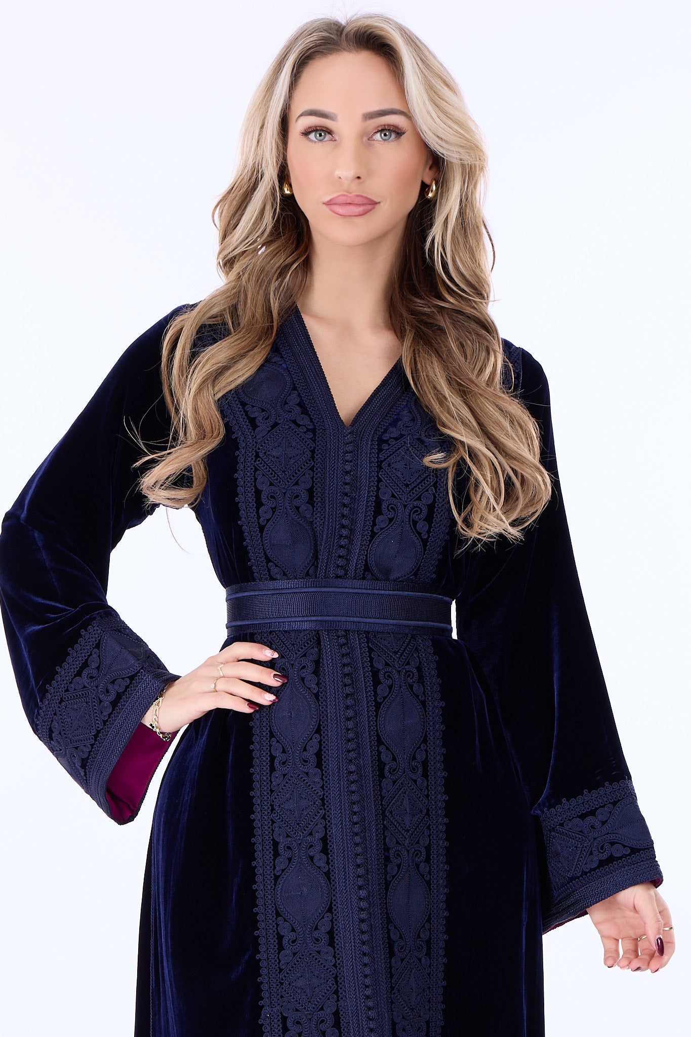 Caftan Ines Oxfordblue