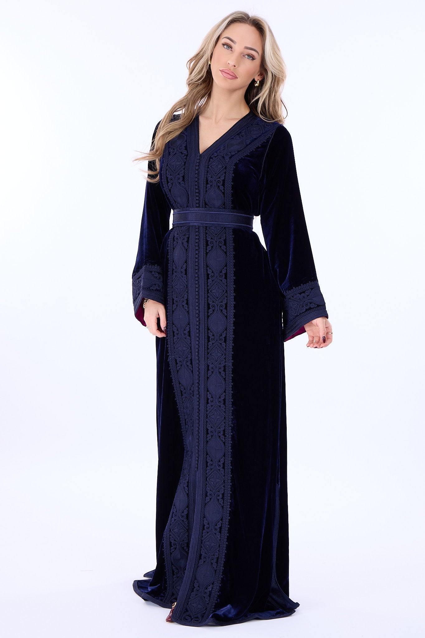 Caftan Ines Oxfordblue