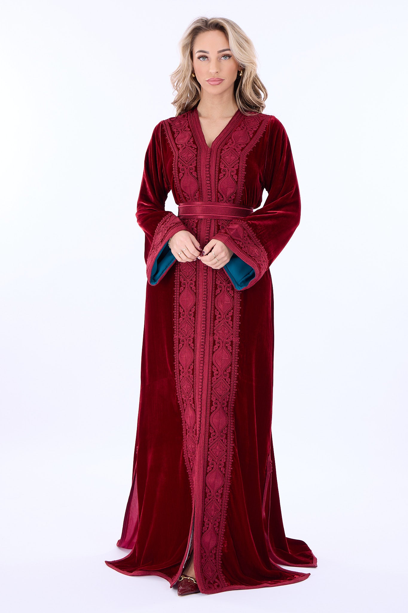 Caftan Ines Pomegrante