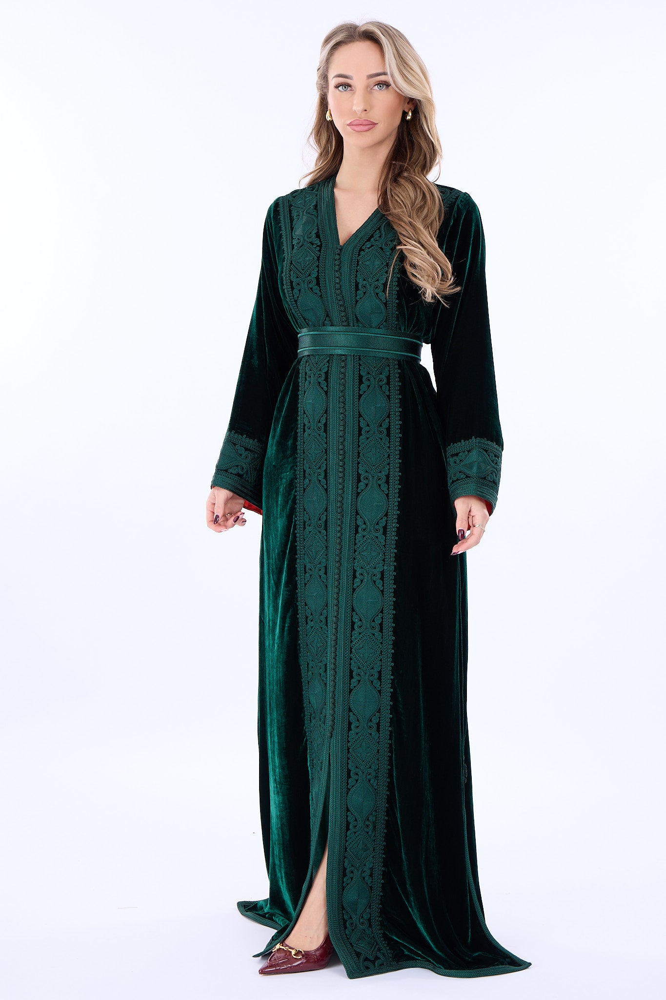 Caftan Ines Darkgreen