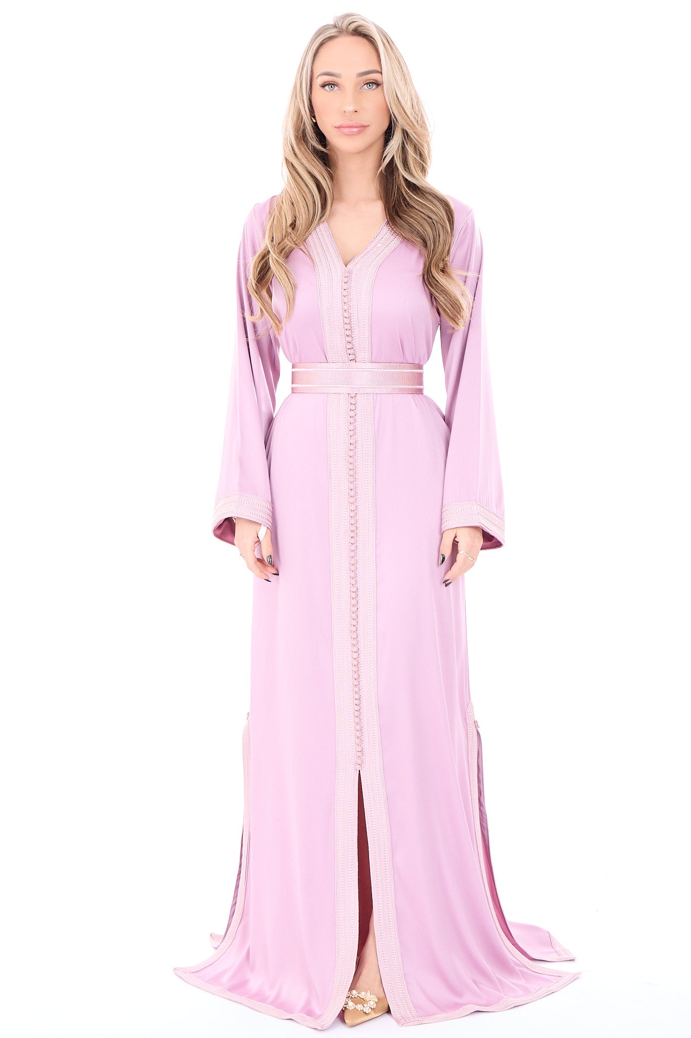 Caftan Imaan palevioletred